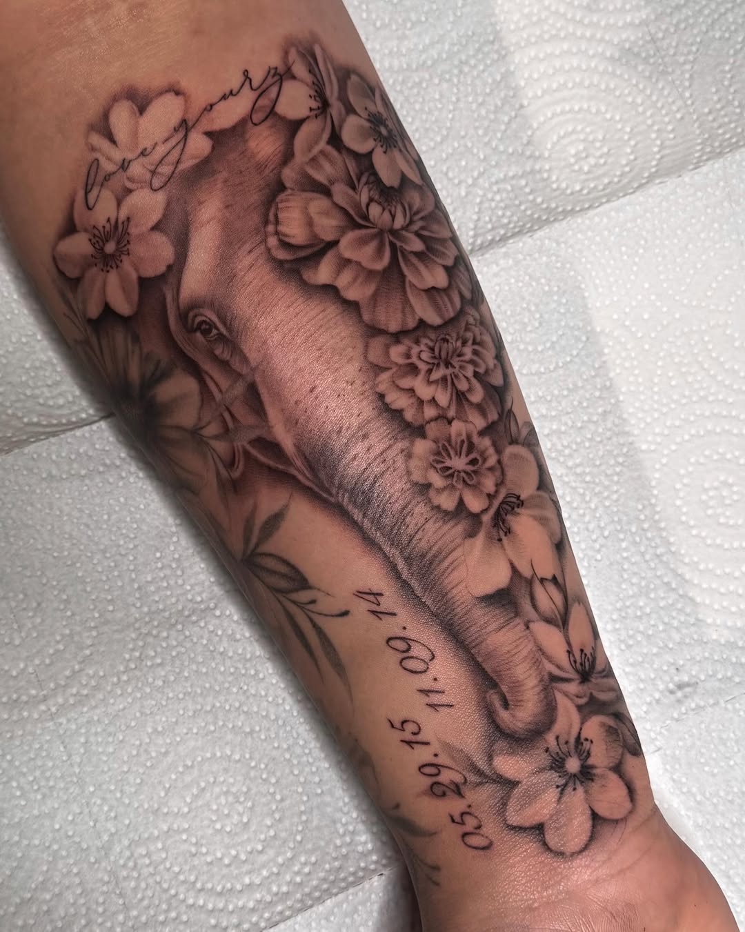 Tattoo by @artdenoche — realism, black_and_grey