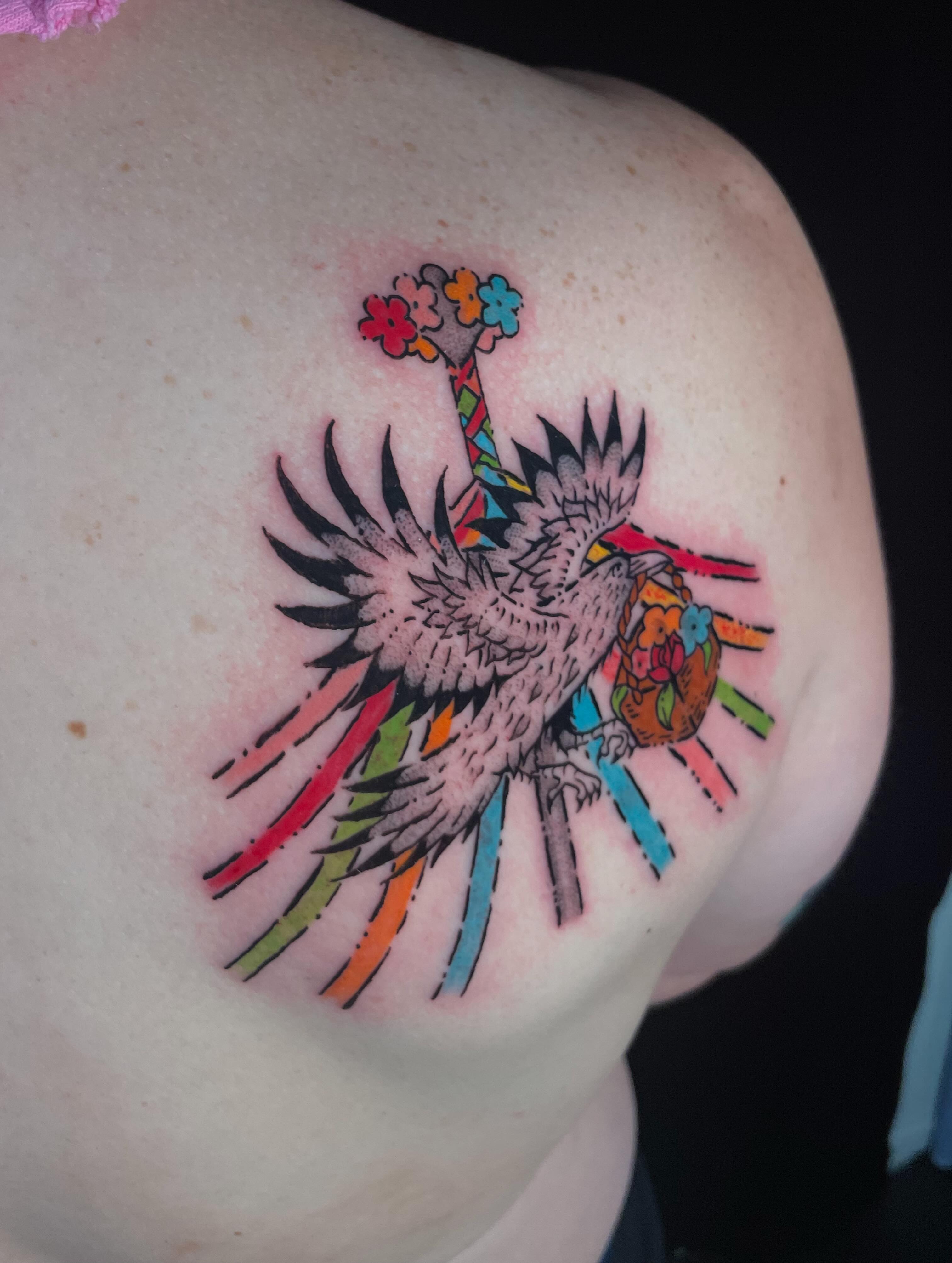 Tattoo by @mayhurtafly — american_traditional