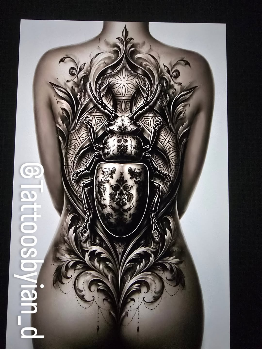 Tattoo work at Nomad Legacy Tattoo Expo 2026