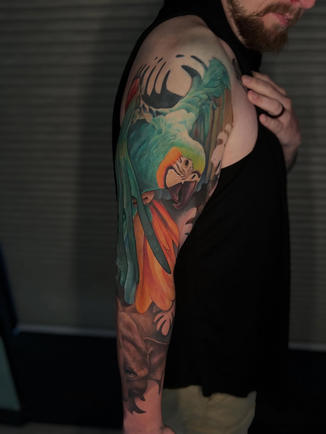Tattoo by @mikejtattooer22 — realism, color