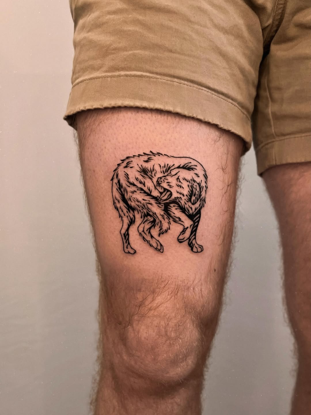Tattoo by @wonny_wood — blackwork, illustrative