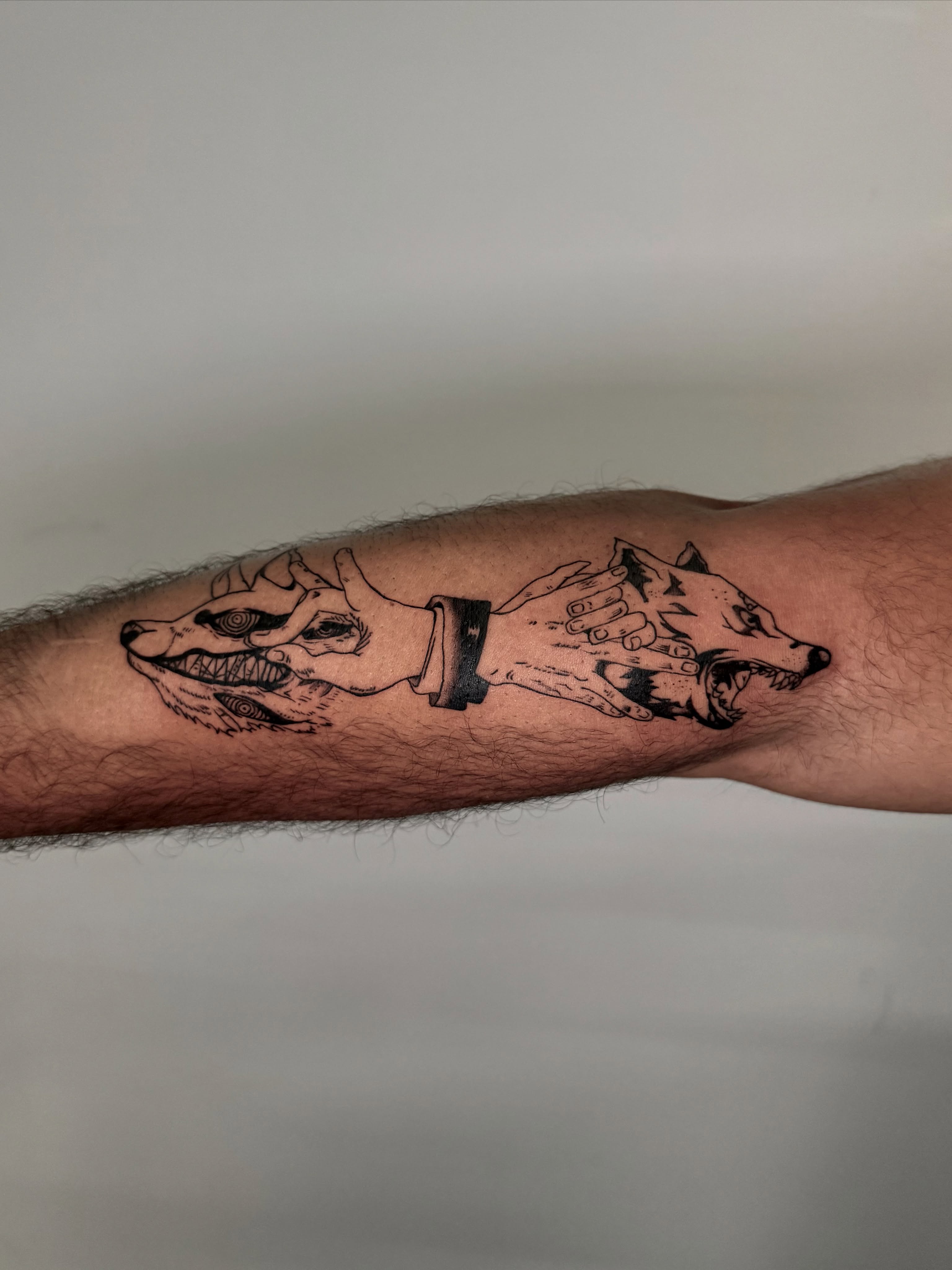 Tattoo by @inkbyivyx — black_and_grey