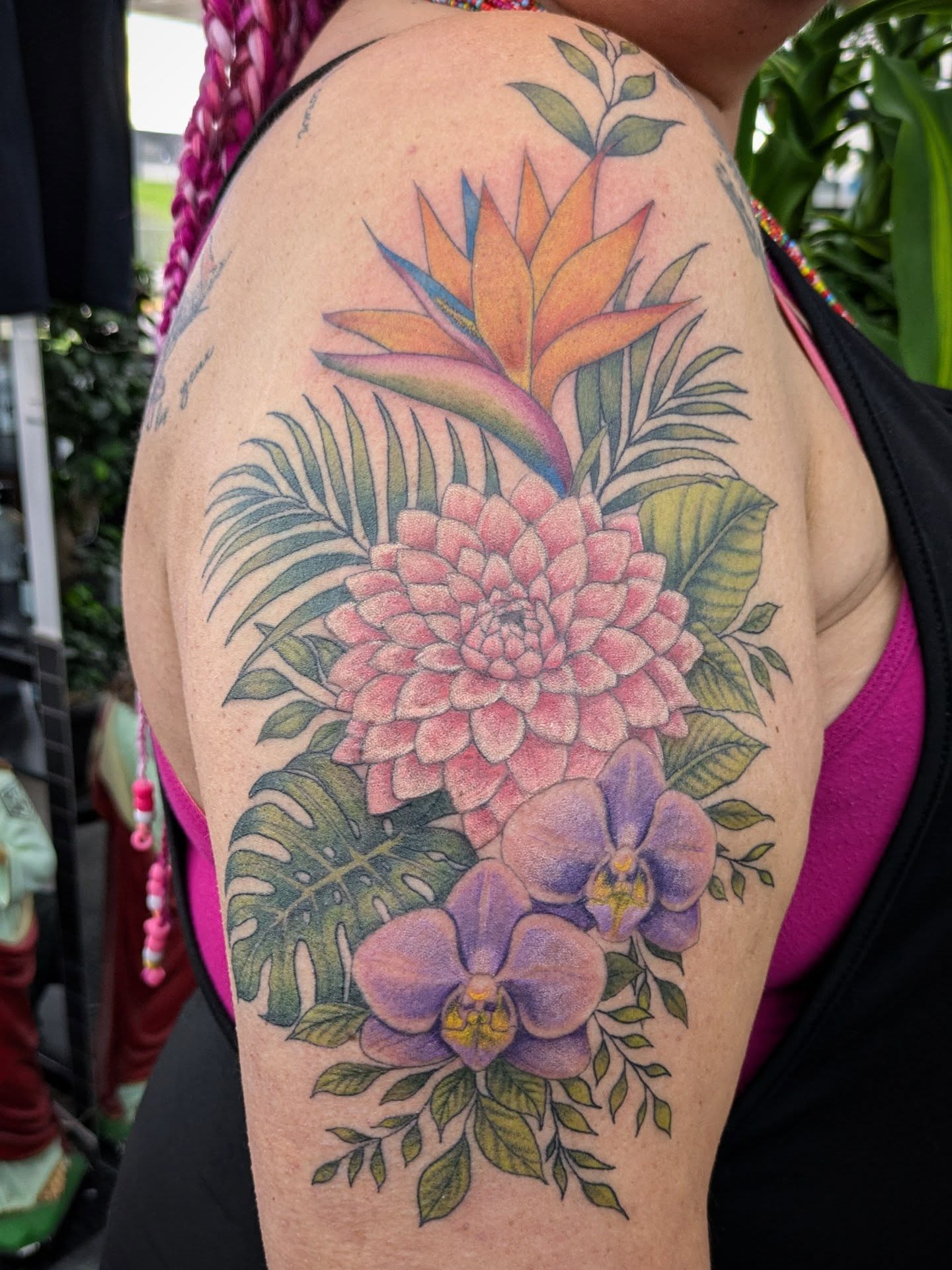 Tattoo by @alizee_tattoo — realism, dotwork