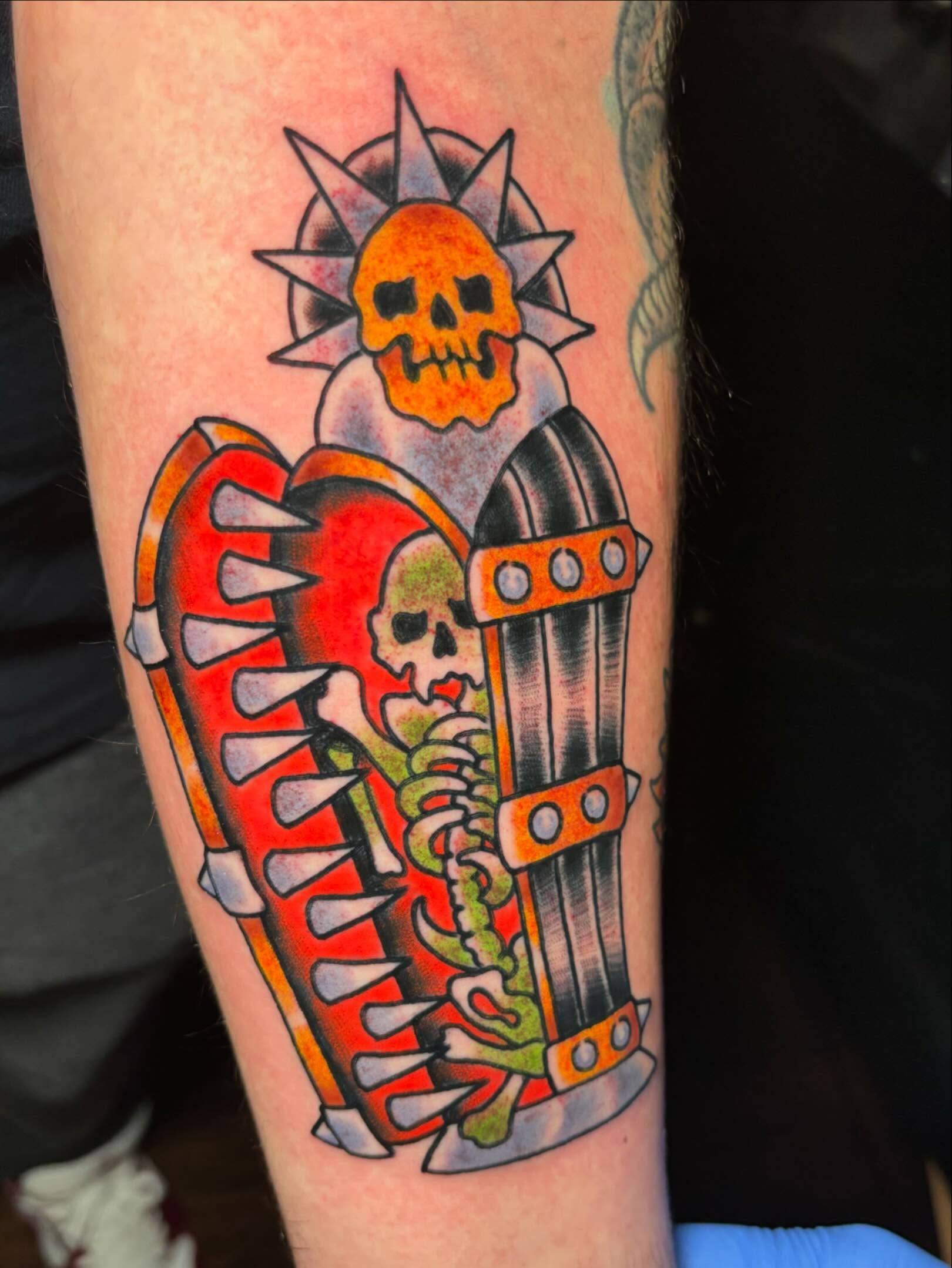 Tattoo by @gwodzilla_mst — american_traditional
