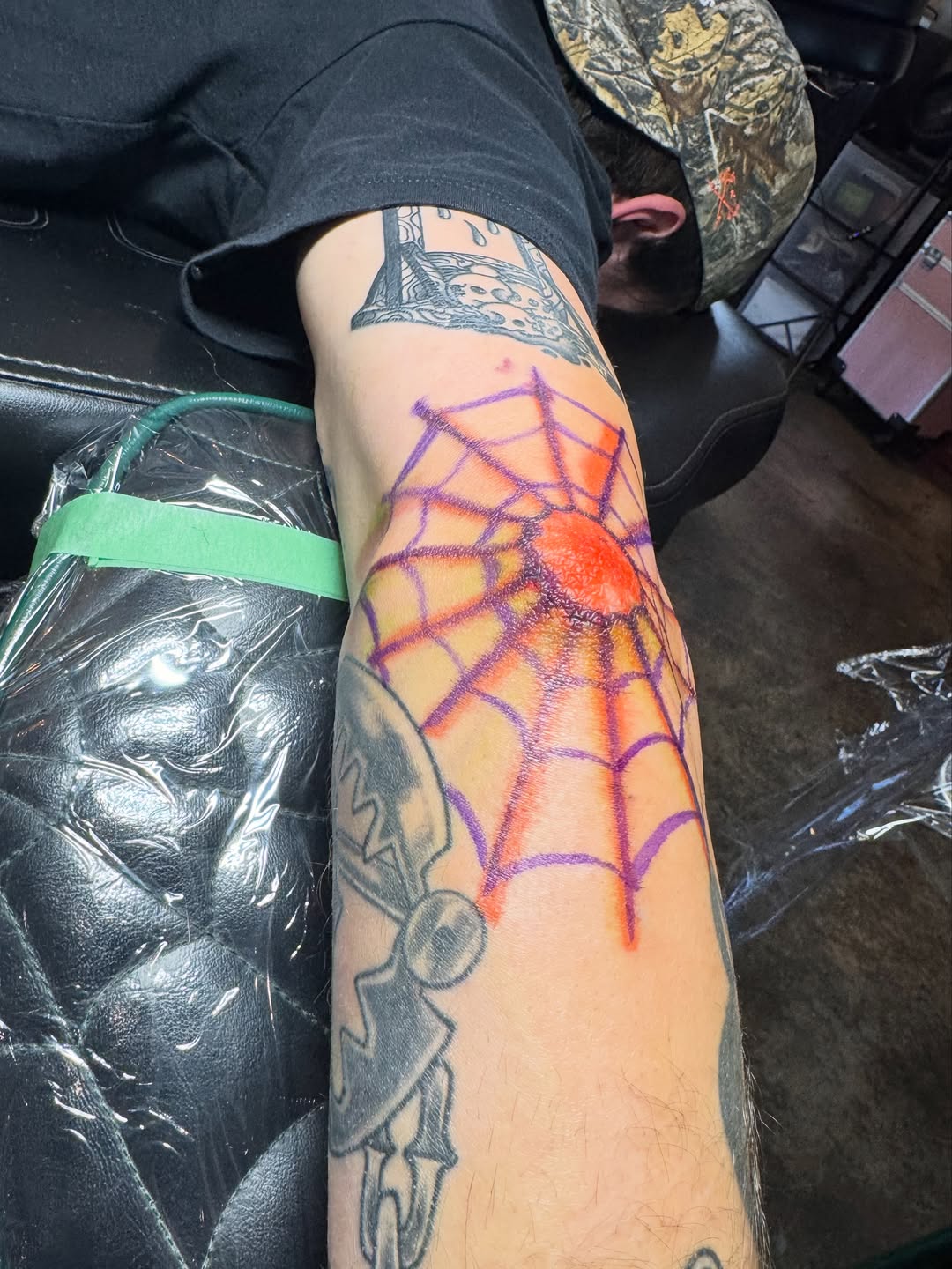 Tattoo by @sideshow_danny — black_and_grey, geometric