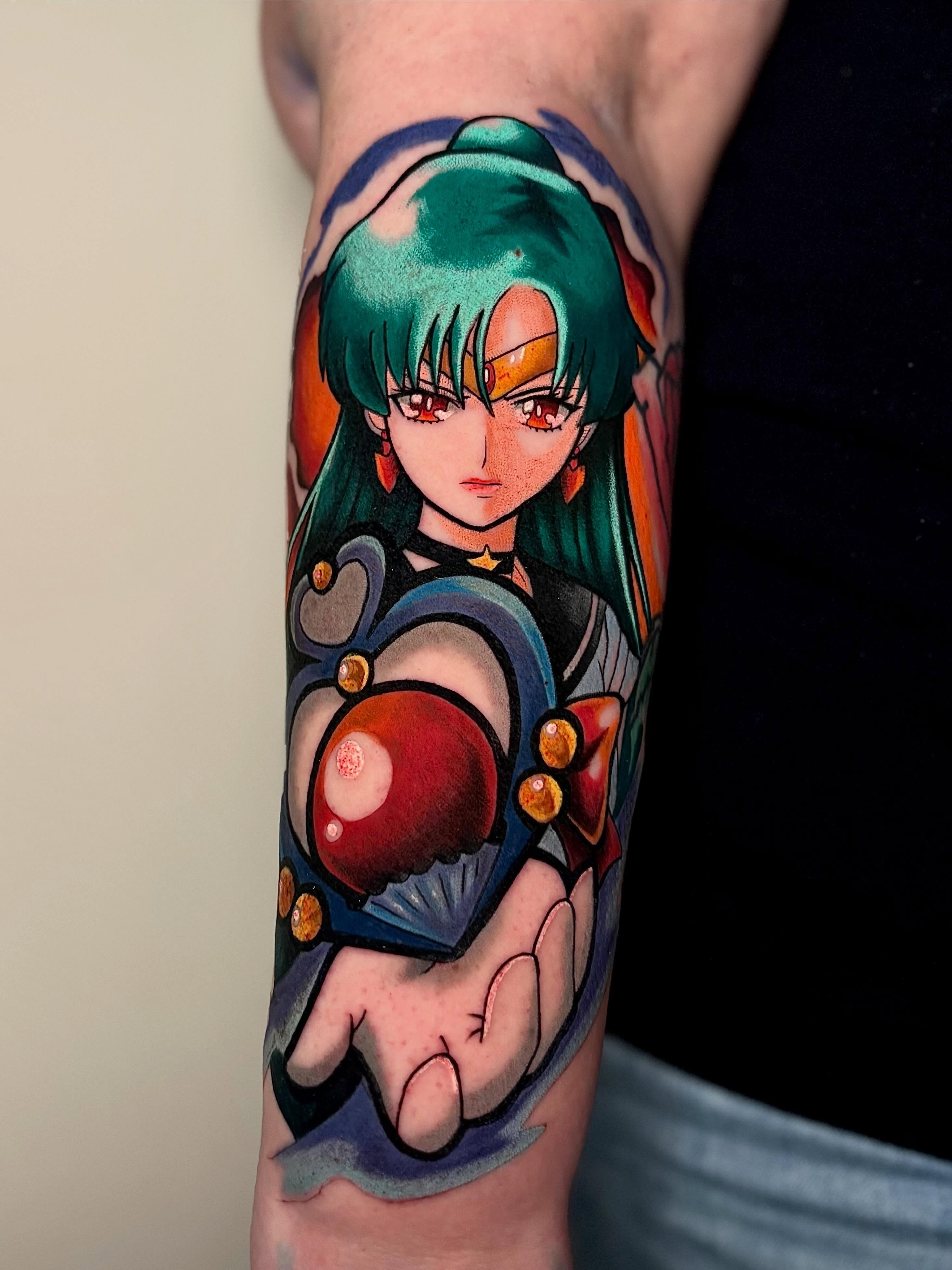 Tattoo by @beeinkedbyjess — anime