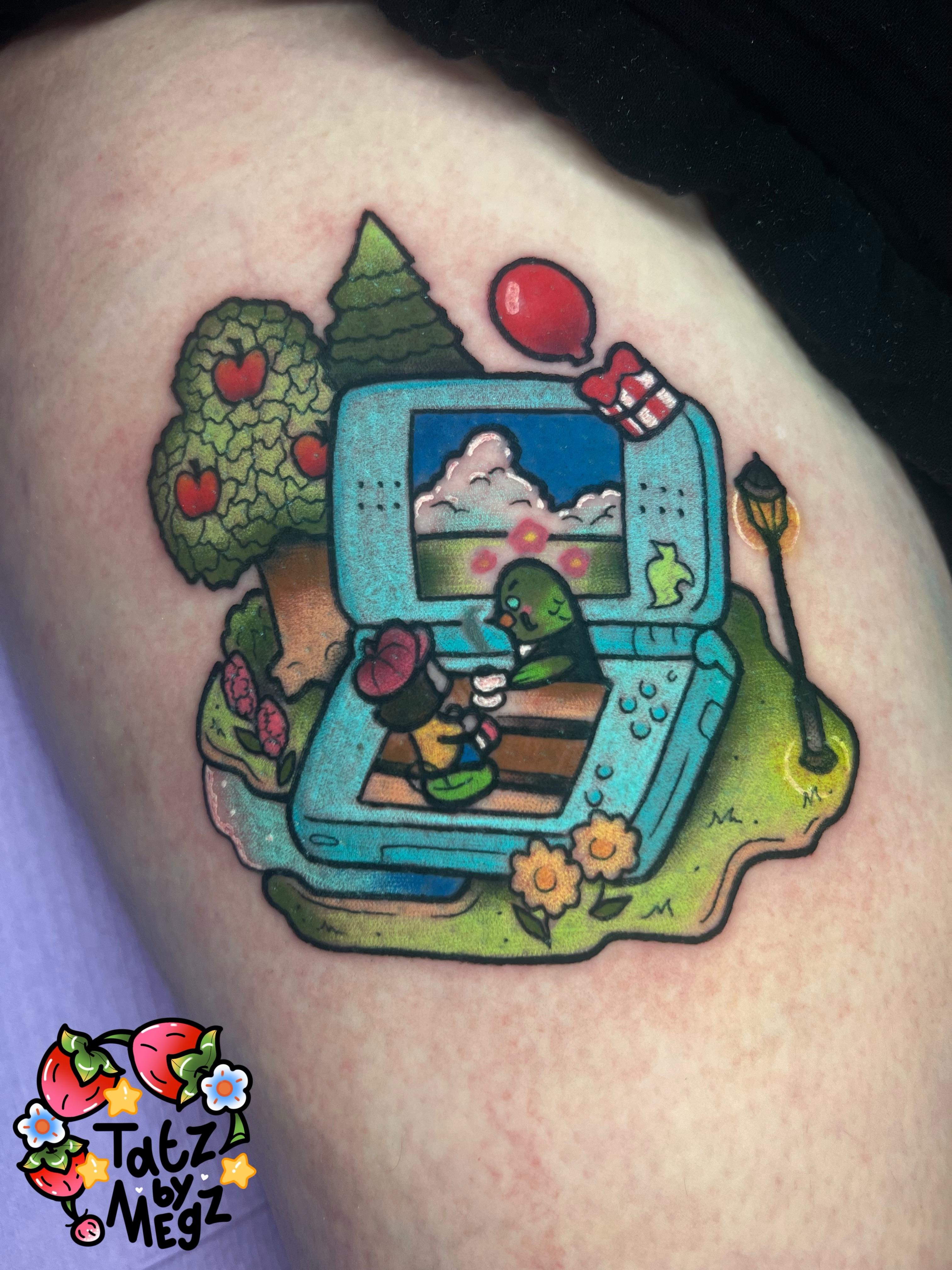 Tattoo by @tatzbymegz β new_school, illustrative