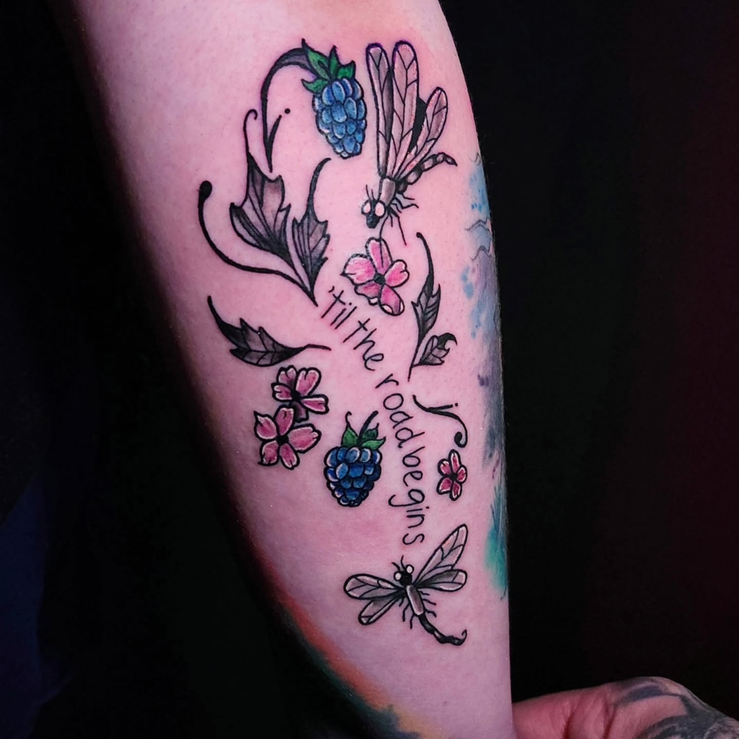 Tattoo by @tattoosbyalmond โ watercolor