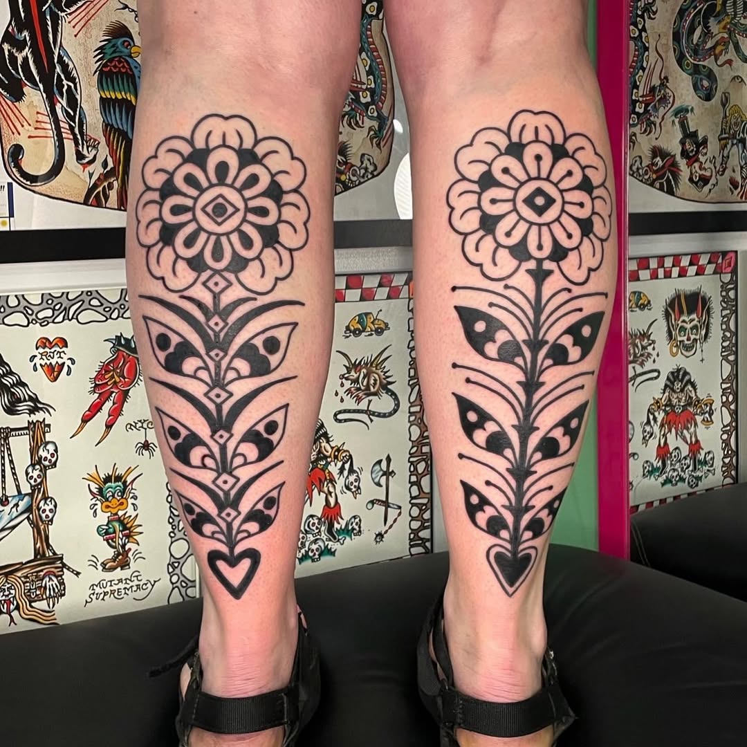 Tattoo by @cosmic___karma — blackwork, ornamental