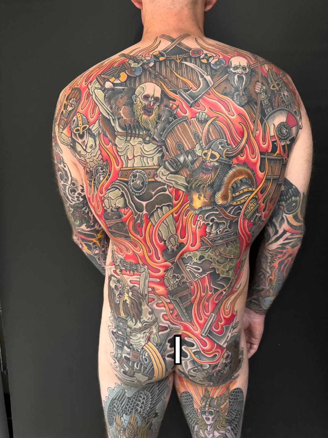 Tattoo by @dereknoble36 — japanese_irezumi, blackwork