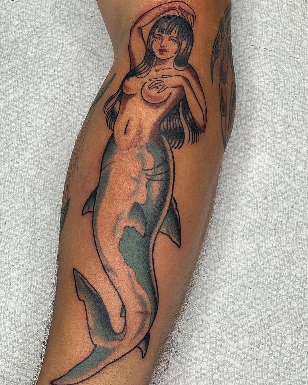 Tattoo by @sequoiarosetattoo — american_traditional