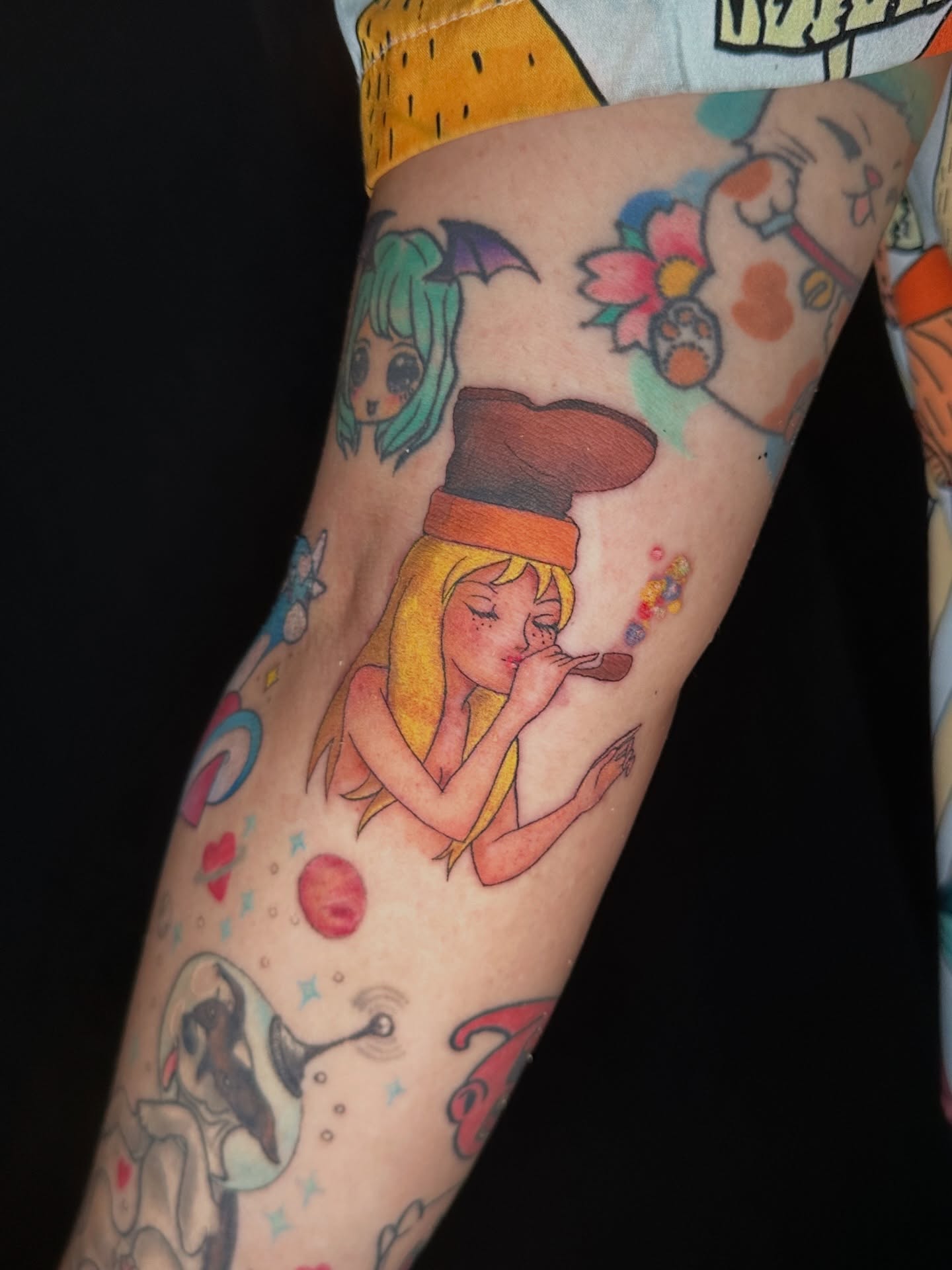 Tattoo by @johanna_tattoos — new_school