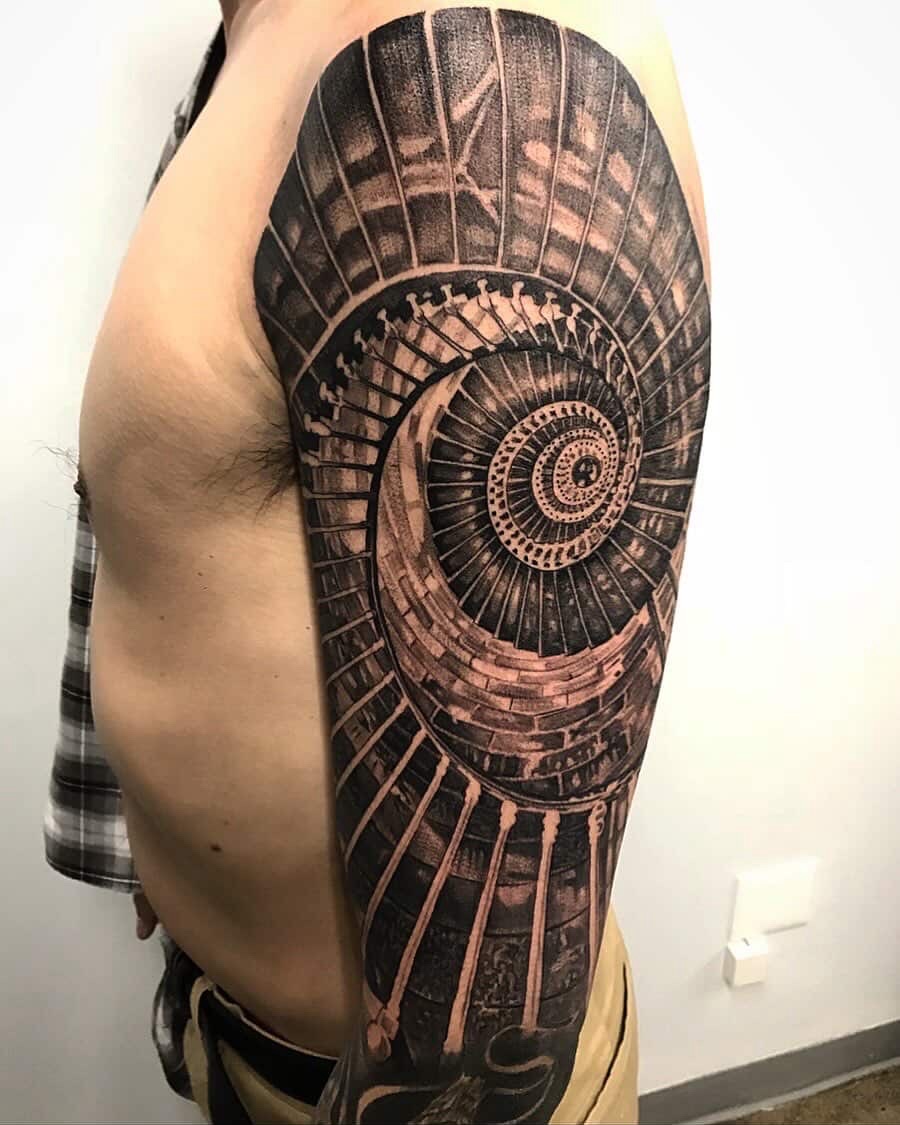 Tattoo by @jakemasri โ black_and_grey, realism