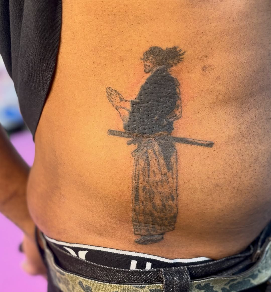 Tattoo by @neciatattoo — black_and_grey