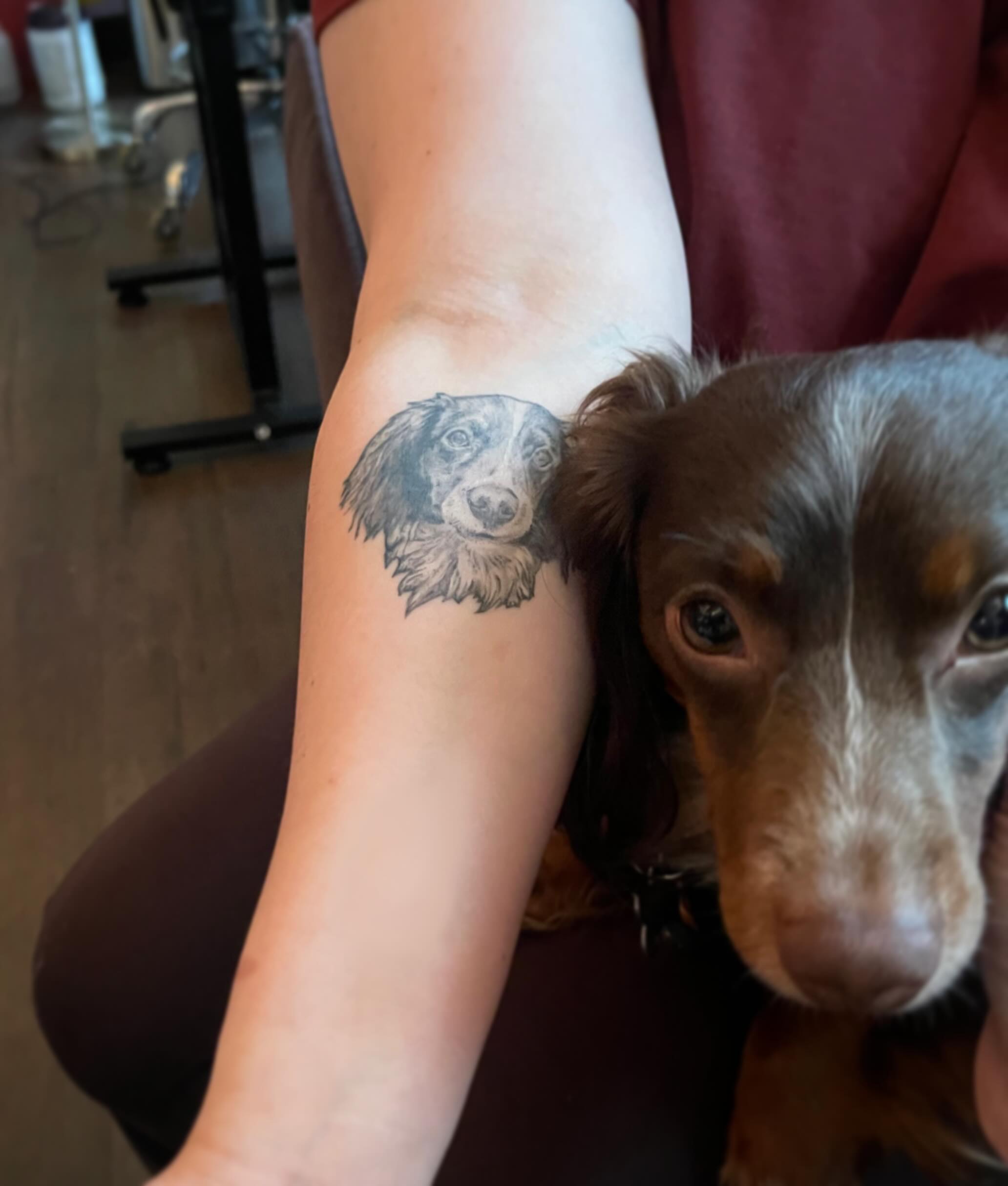 Tattoo by @cherryladyink — realism