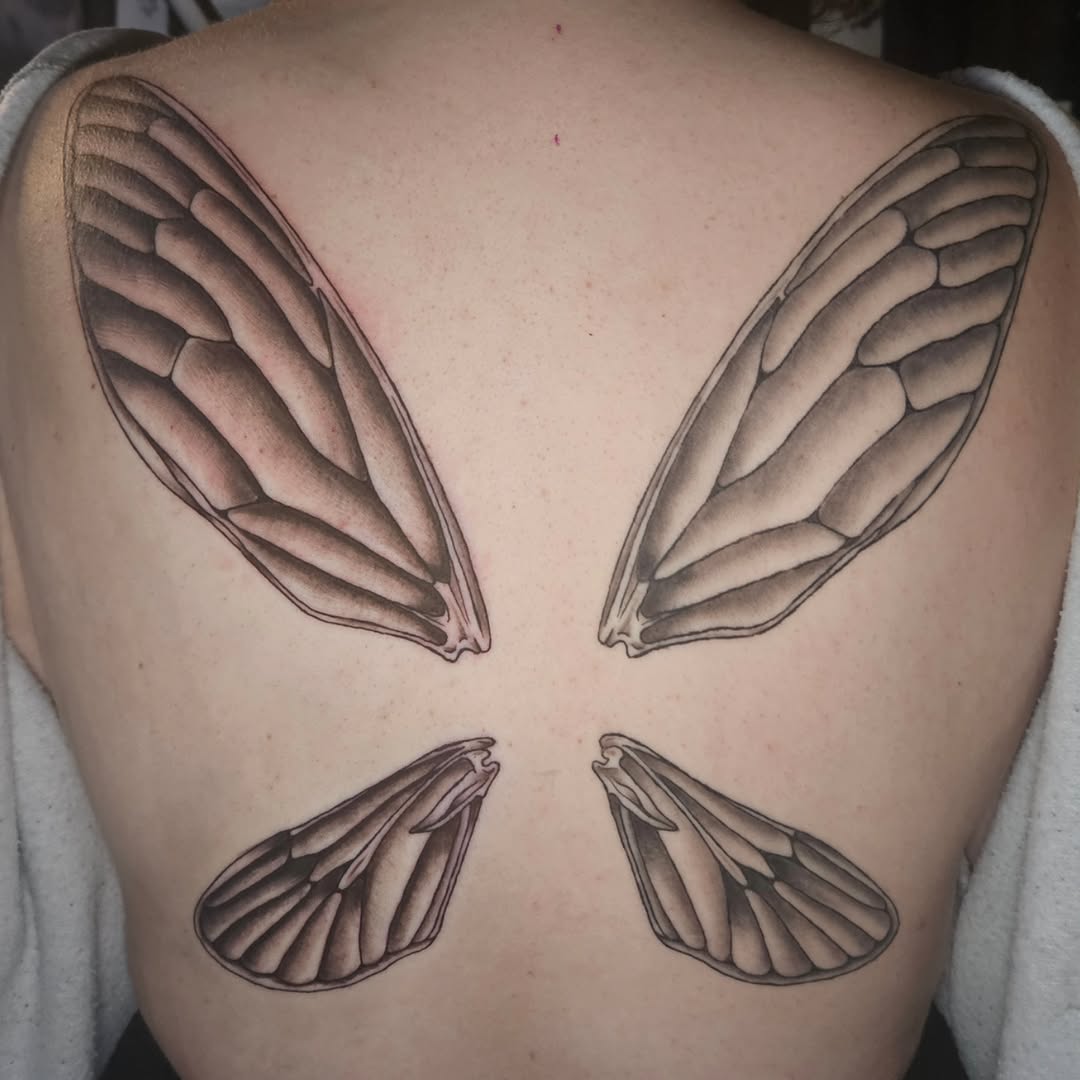 Tattoo by @babyghoul_inked — realism, black_and_grey