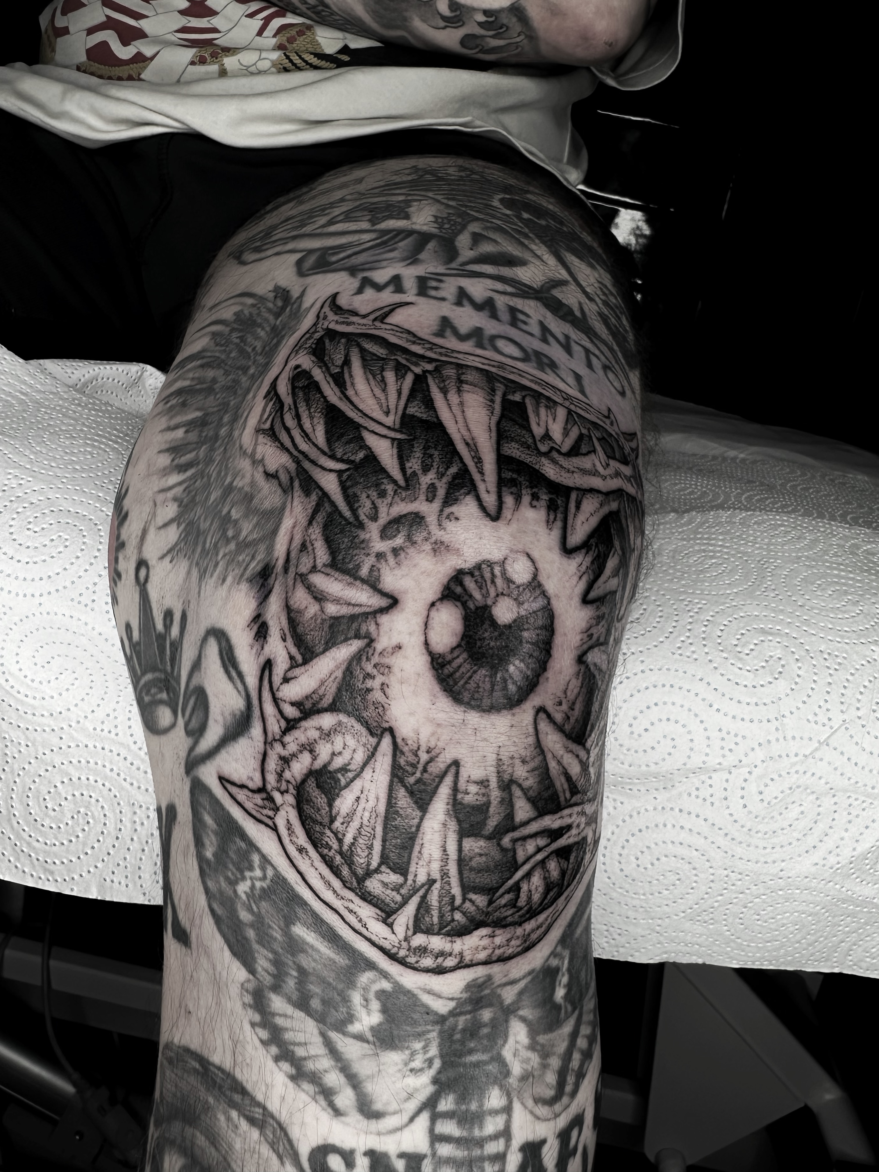 Tattoo by @panyvinoo — black_and_grey, realism