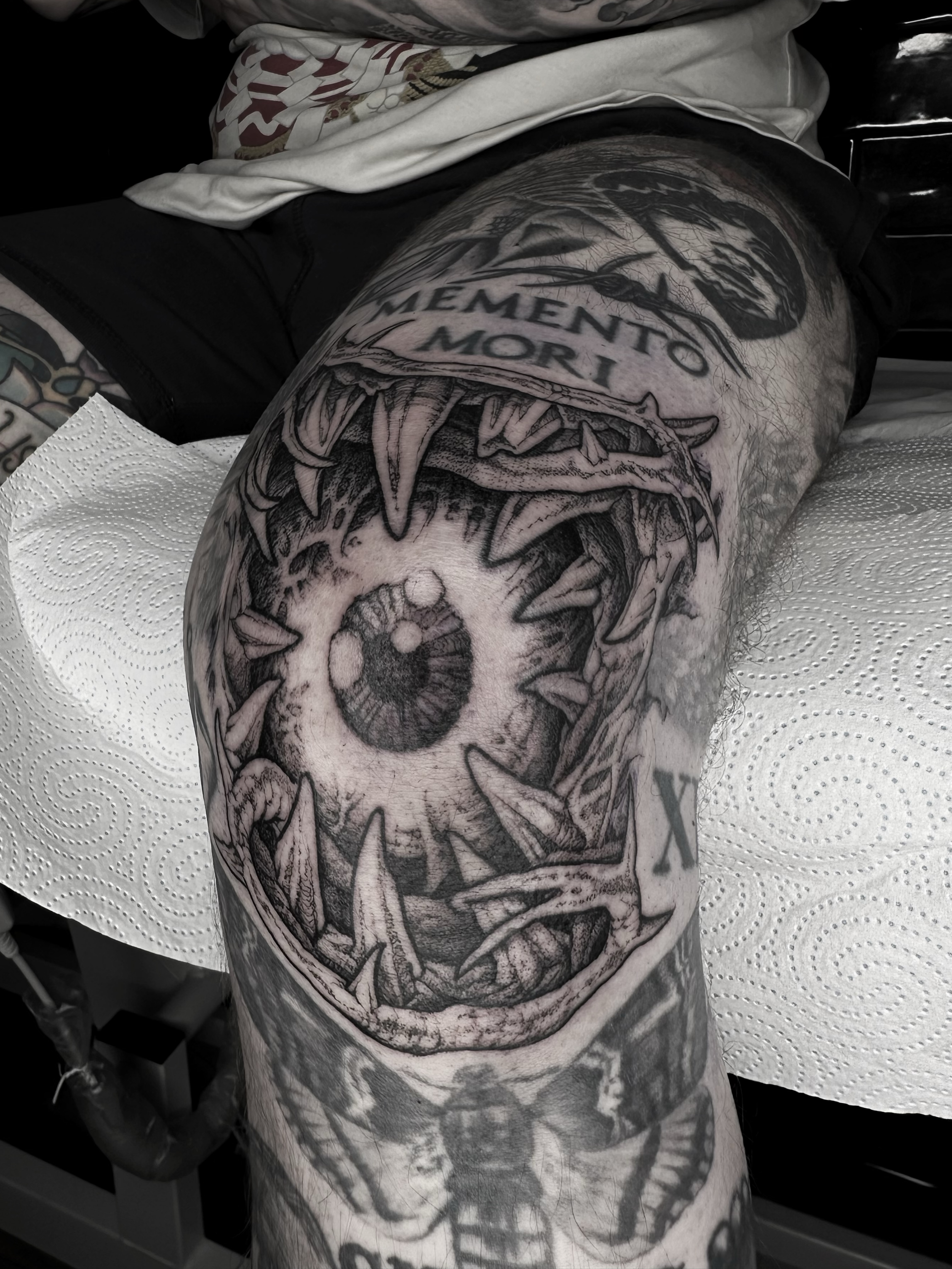 Tattoo by @panyvinoo — black_and_grey, realism
