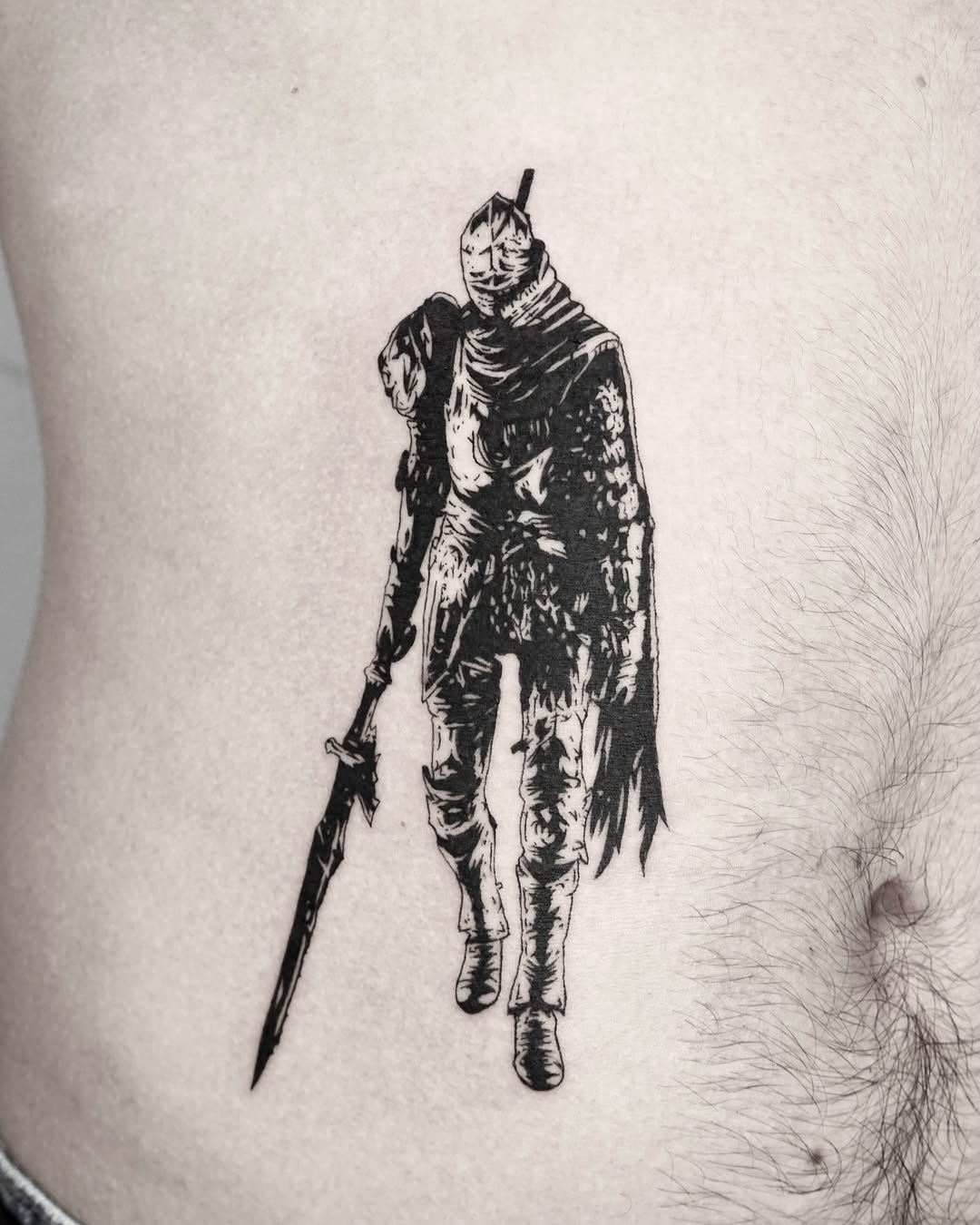 Tattoo by @caesar_tattooer — blackwork, illustrative