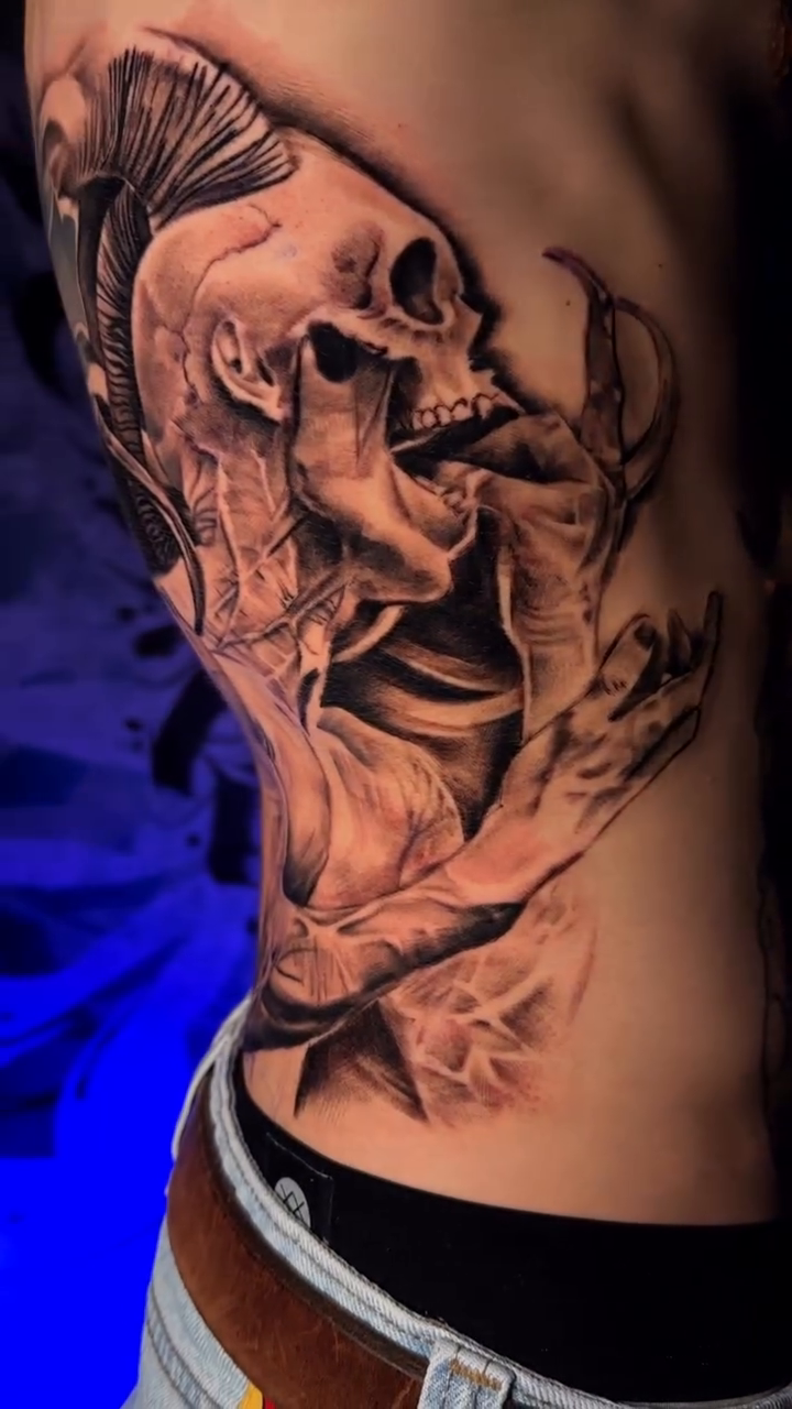 Tattoo by @augiestakes — realism, dark_realism