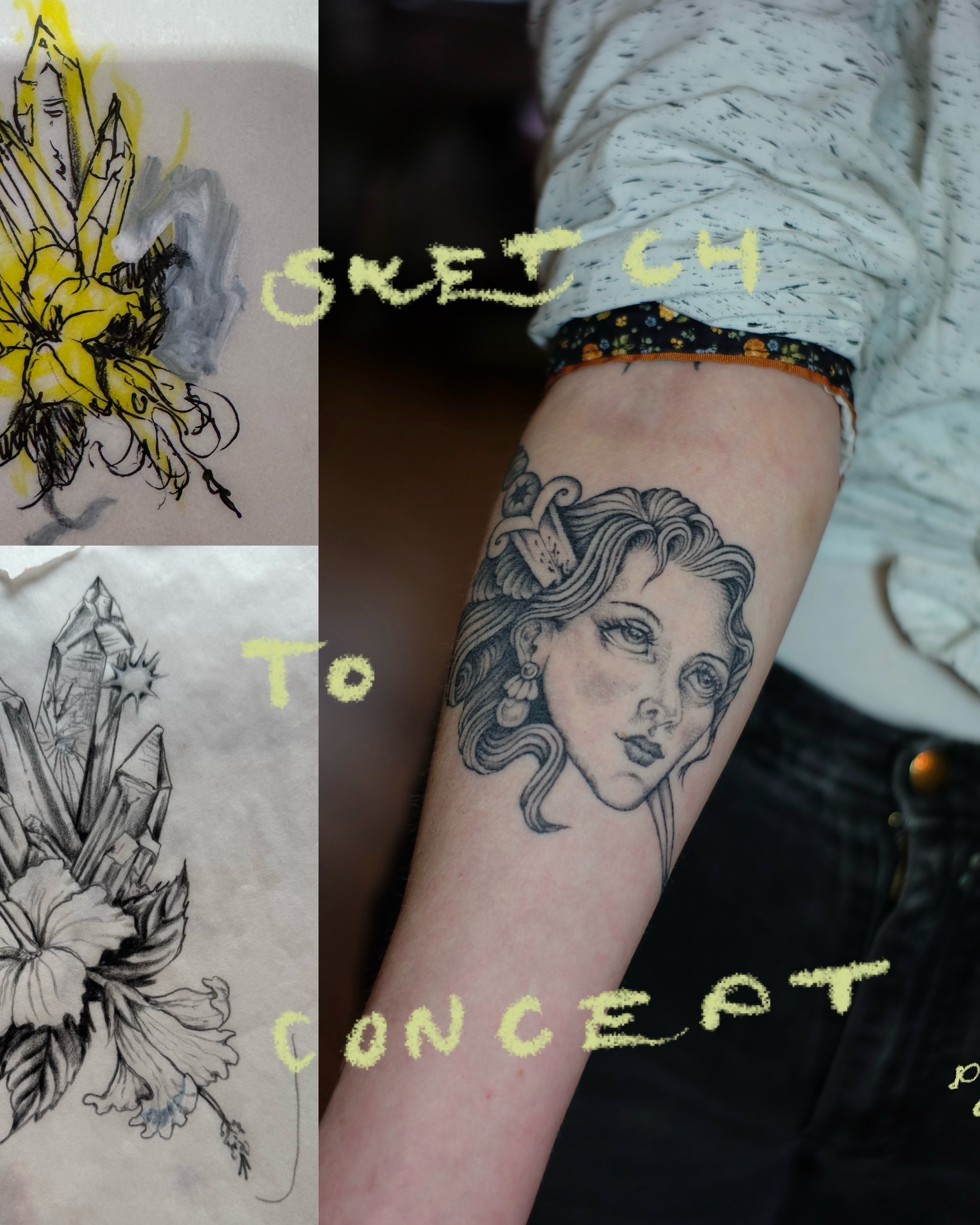Tattoo by @sailorsisilia β black_and_grey