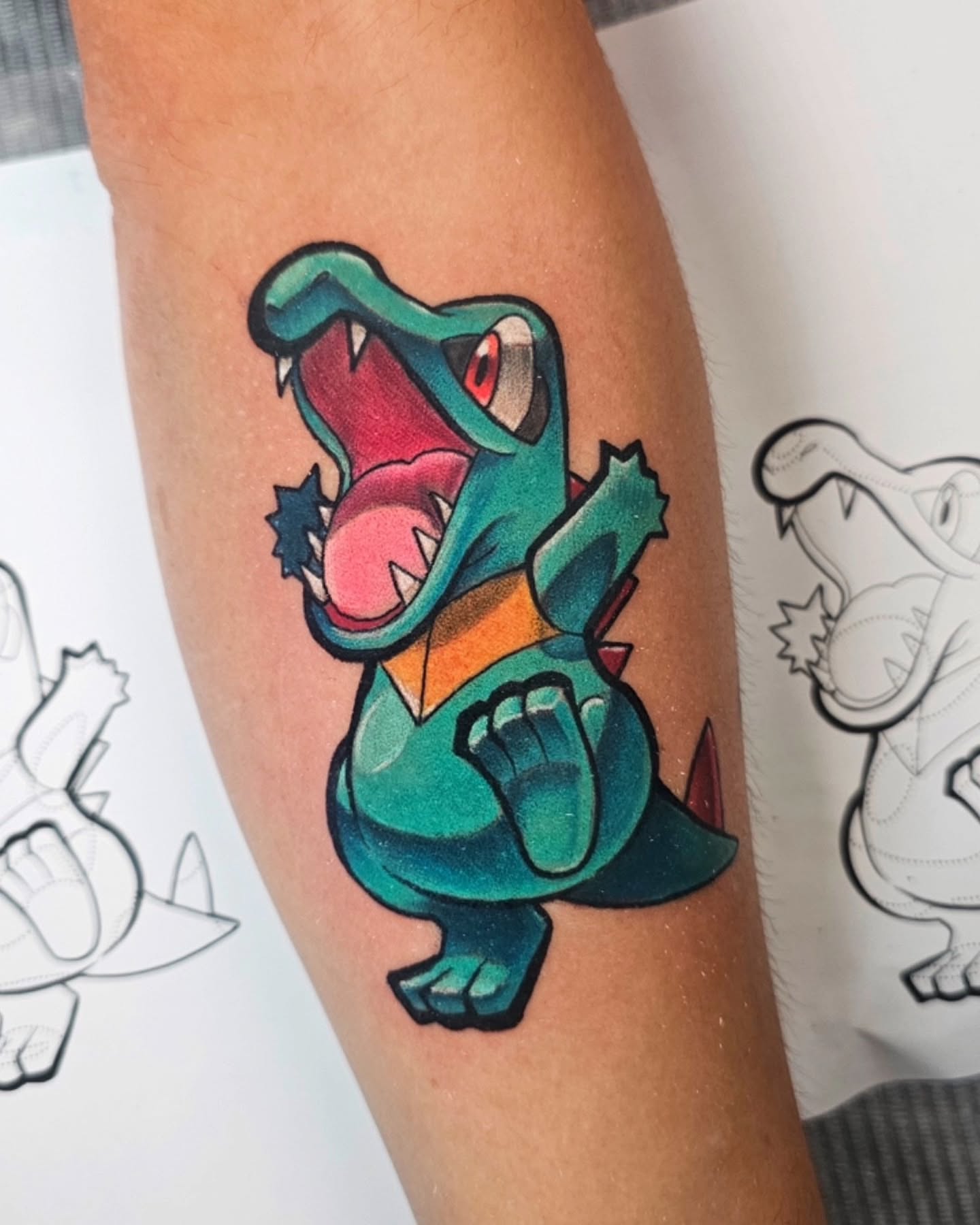 Tattoo by @whatthehecker88 — new_school