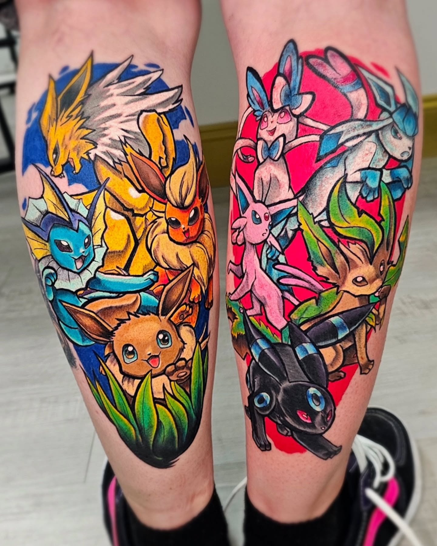 Tattoo by @whatthehecker88 — anime