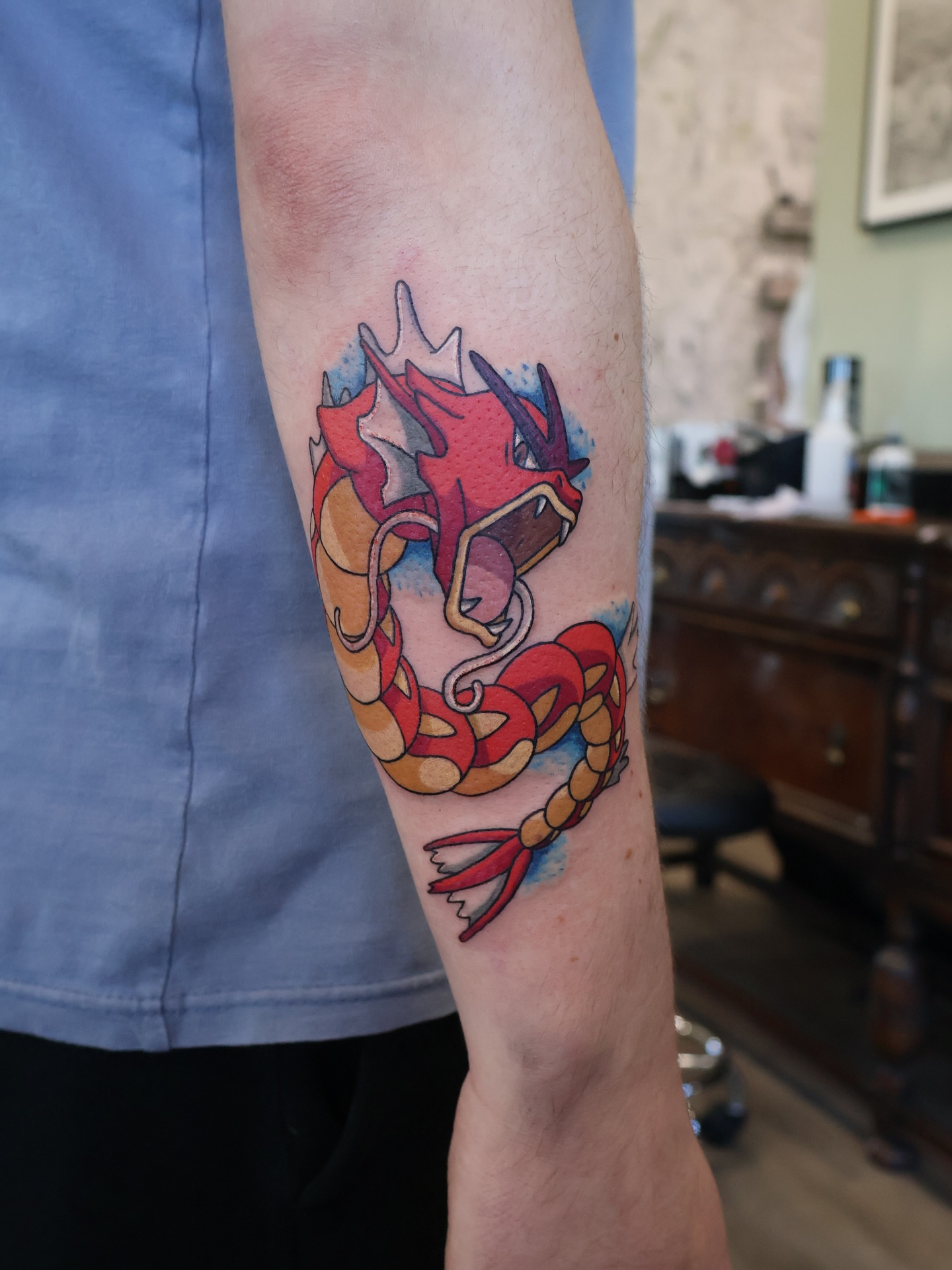 Tattoo by @rachelw.tattoo — watercolor