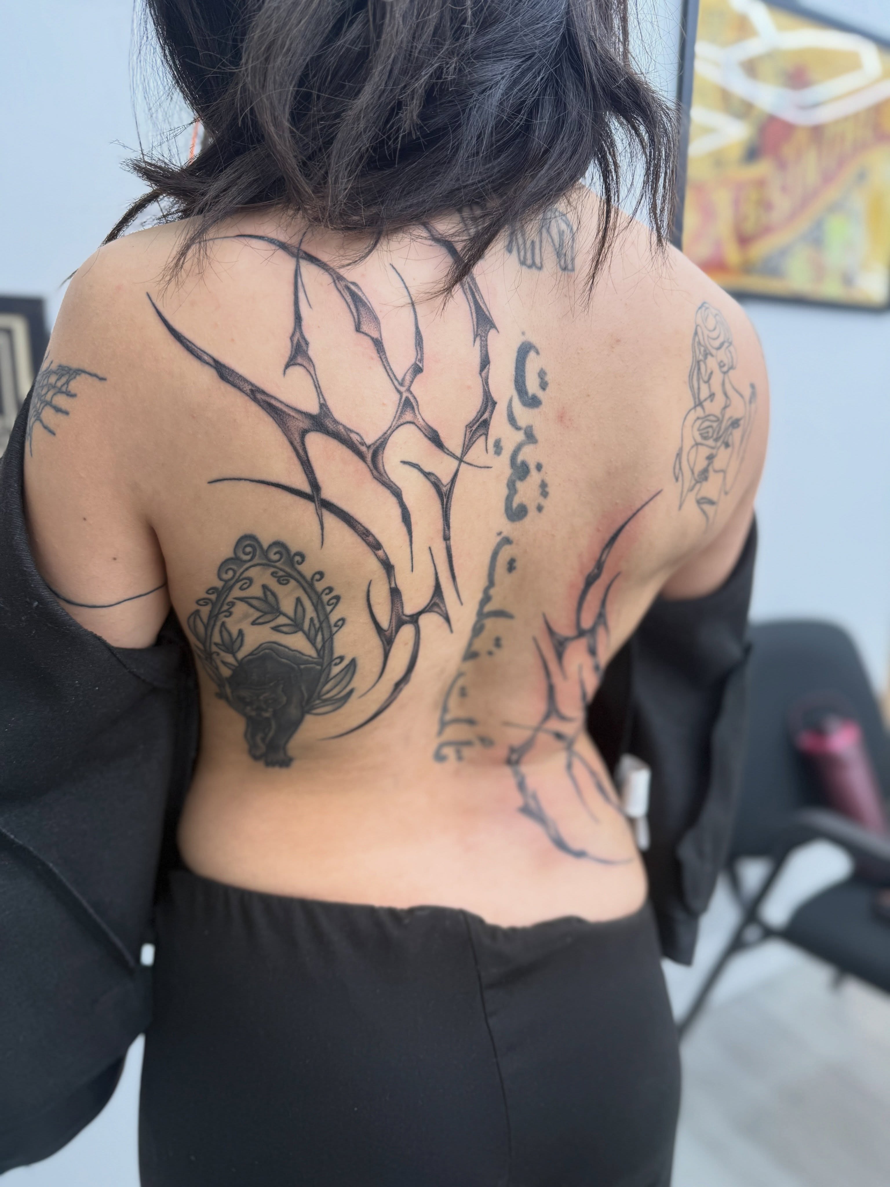 Tattoo by @real_street_tattoos — black_and_grey