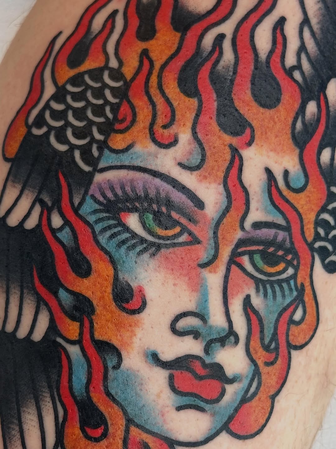 Tattoo by @cody_tattoo β american_traditional, neo_traditional