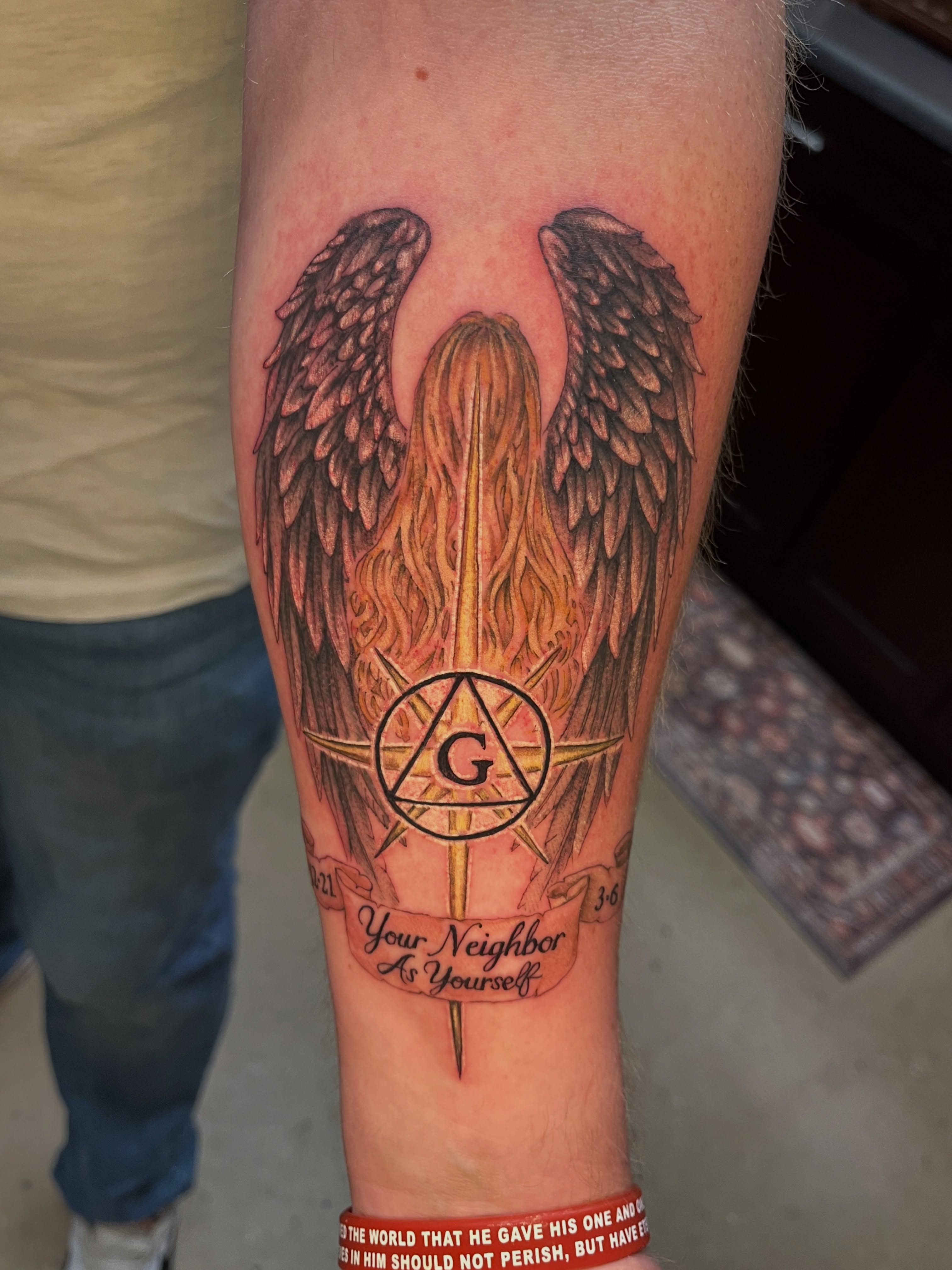 Tattoo by @made_by_mathis — neo_traditional, realism