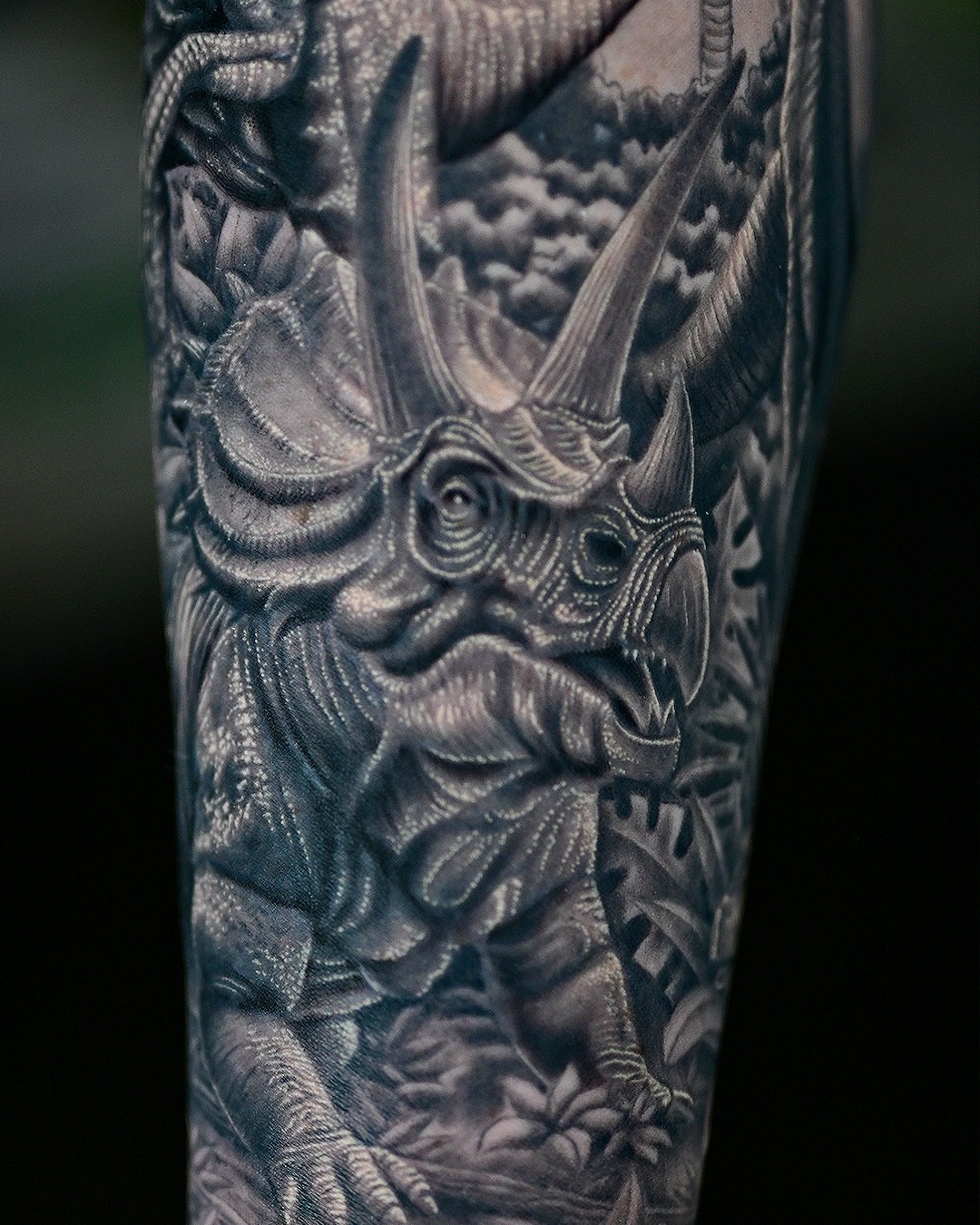 Tattoo by @tattooseanohara — black_and_grey, realism