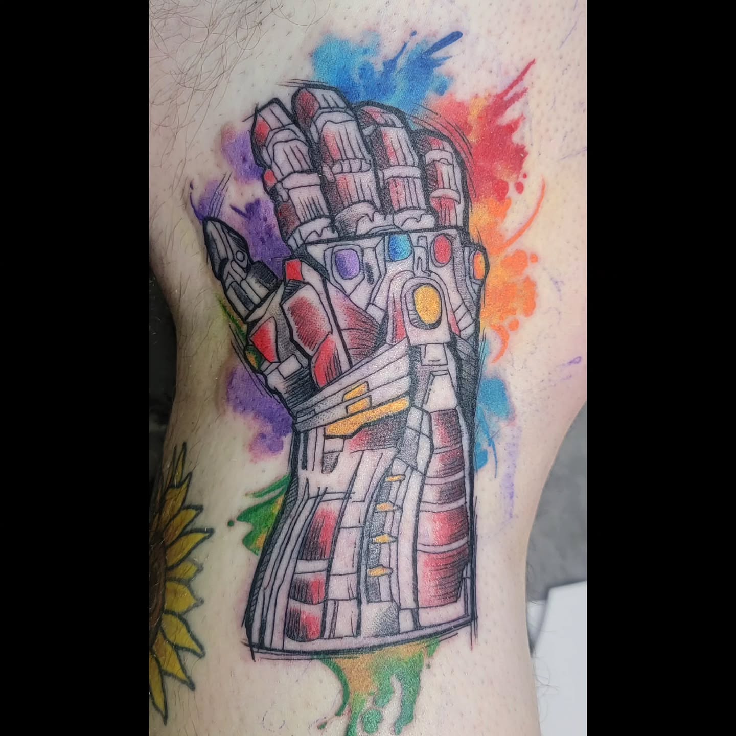 Tattoo by @tattooistgus — watercolor