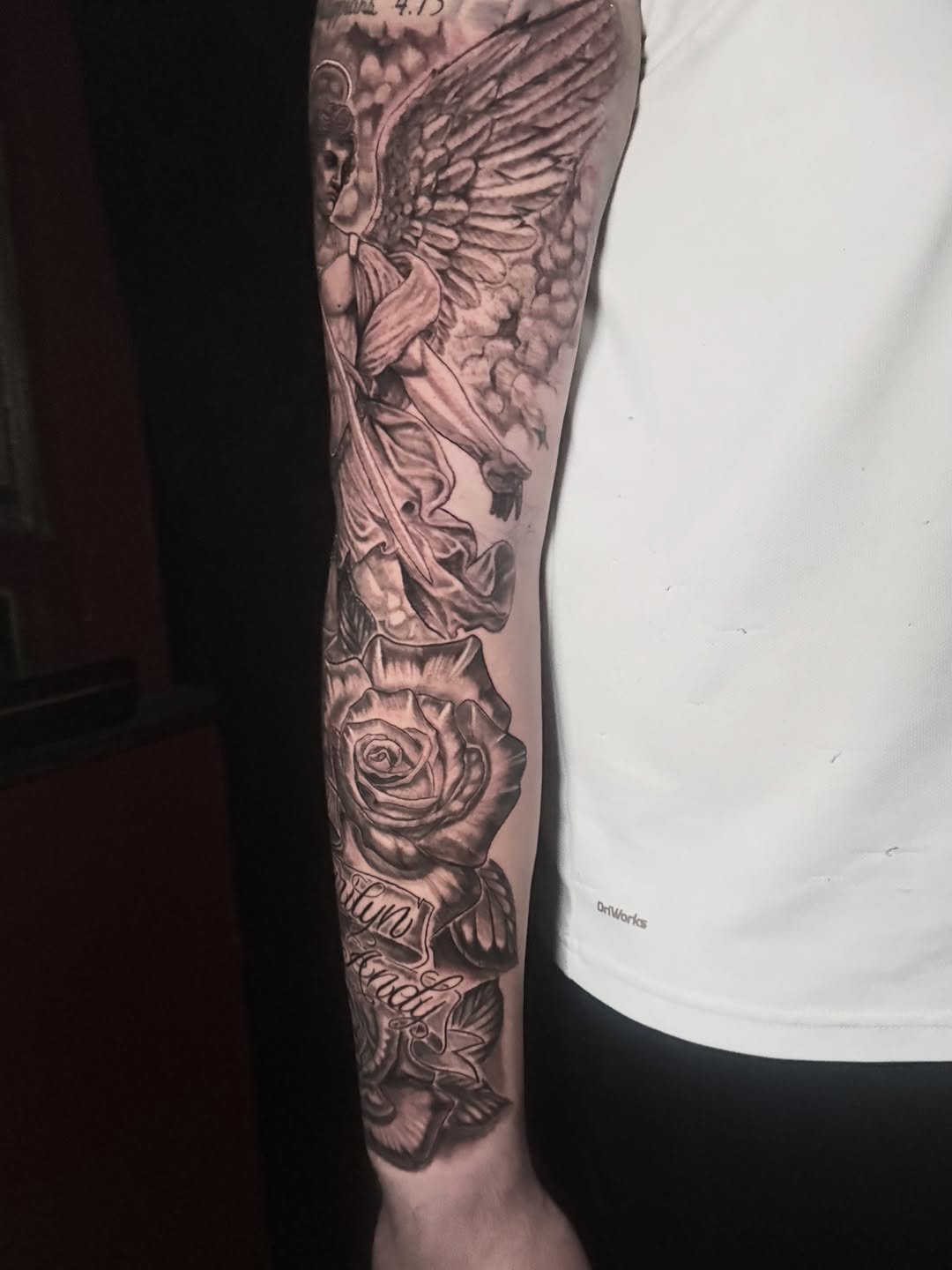 Tattoo by @phillyink — realism, black_and_grey