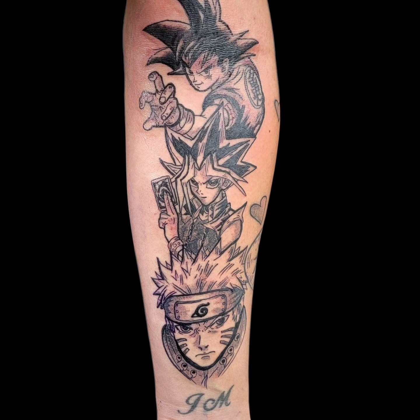 Tattoo by @nadeskatattoos — anime