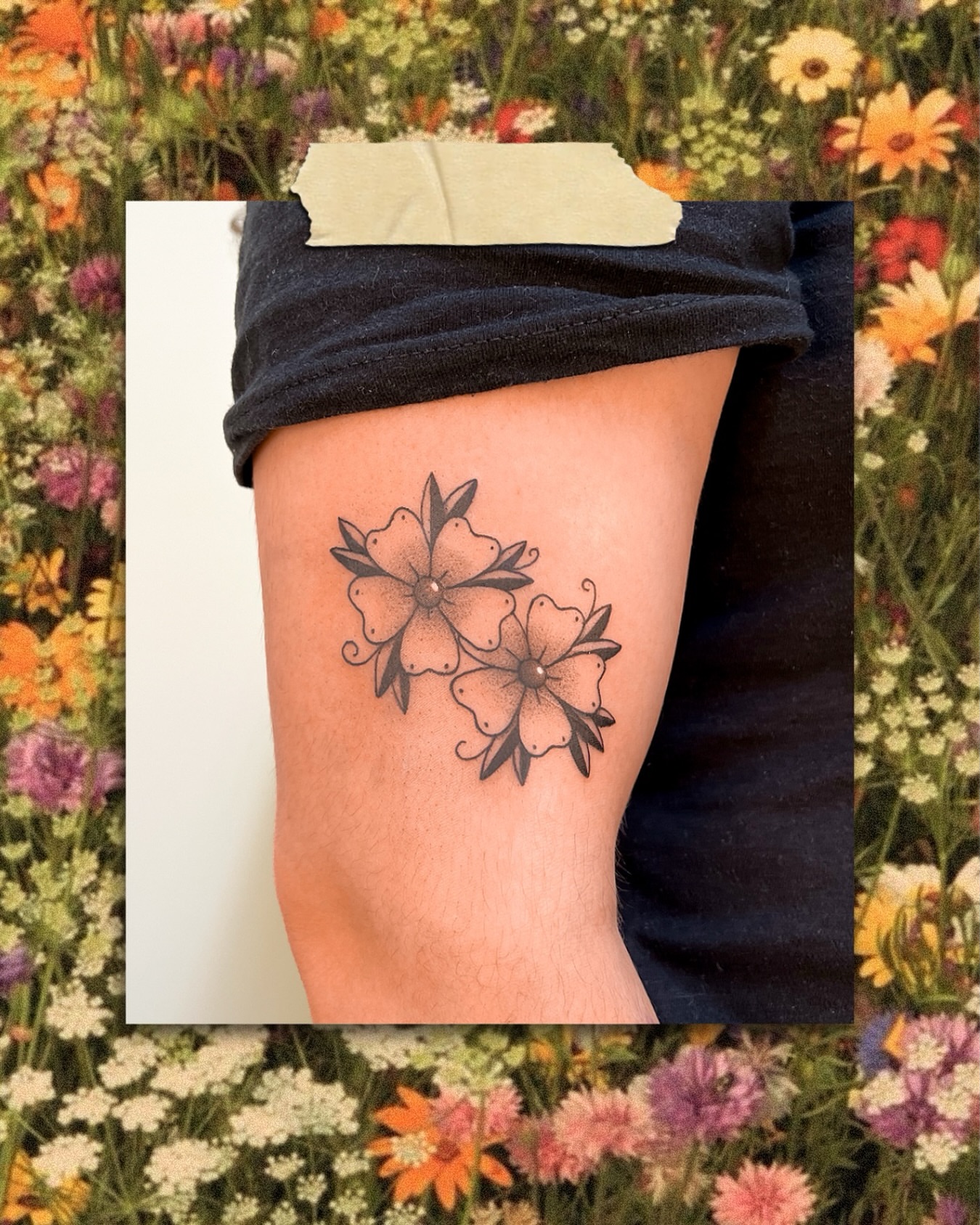 Tattoo by @loganbeauseigle — dotwork