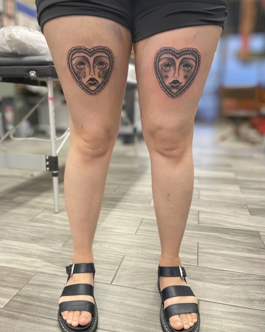 Tattoo by @sheilarosita.tats โ black_and_grey