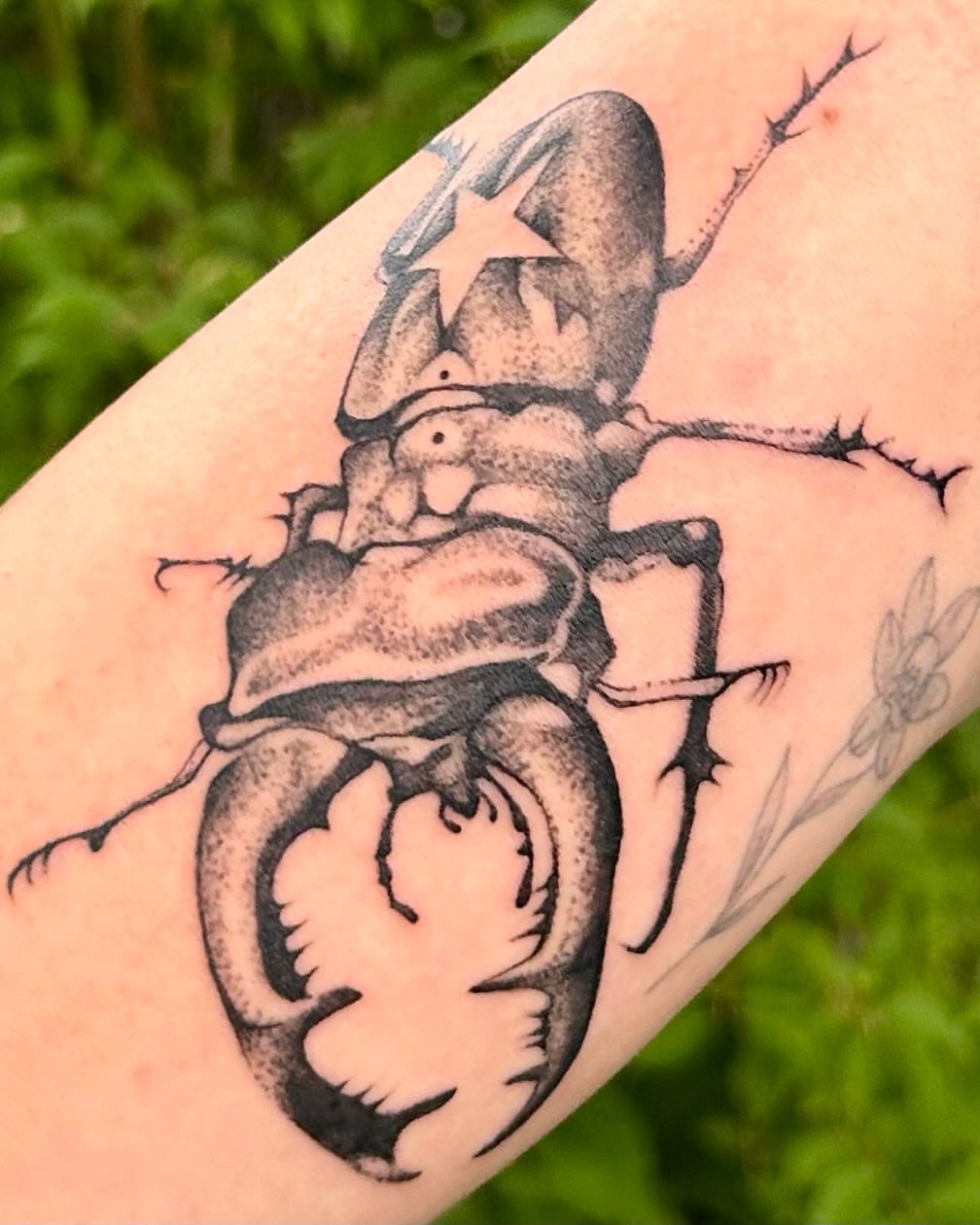 Tattoo by @millersmods — dotwork