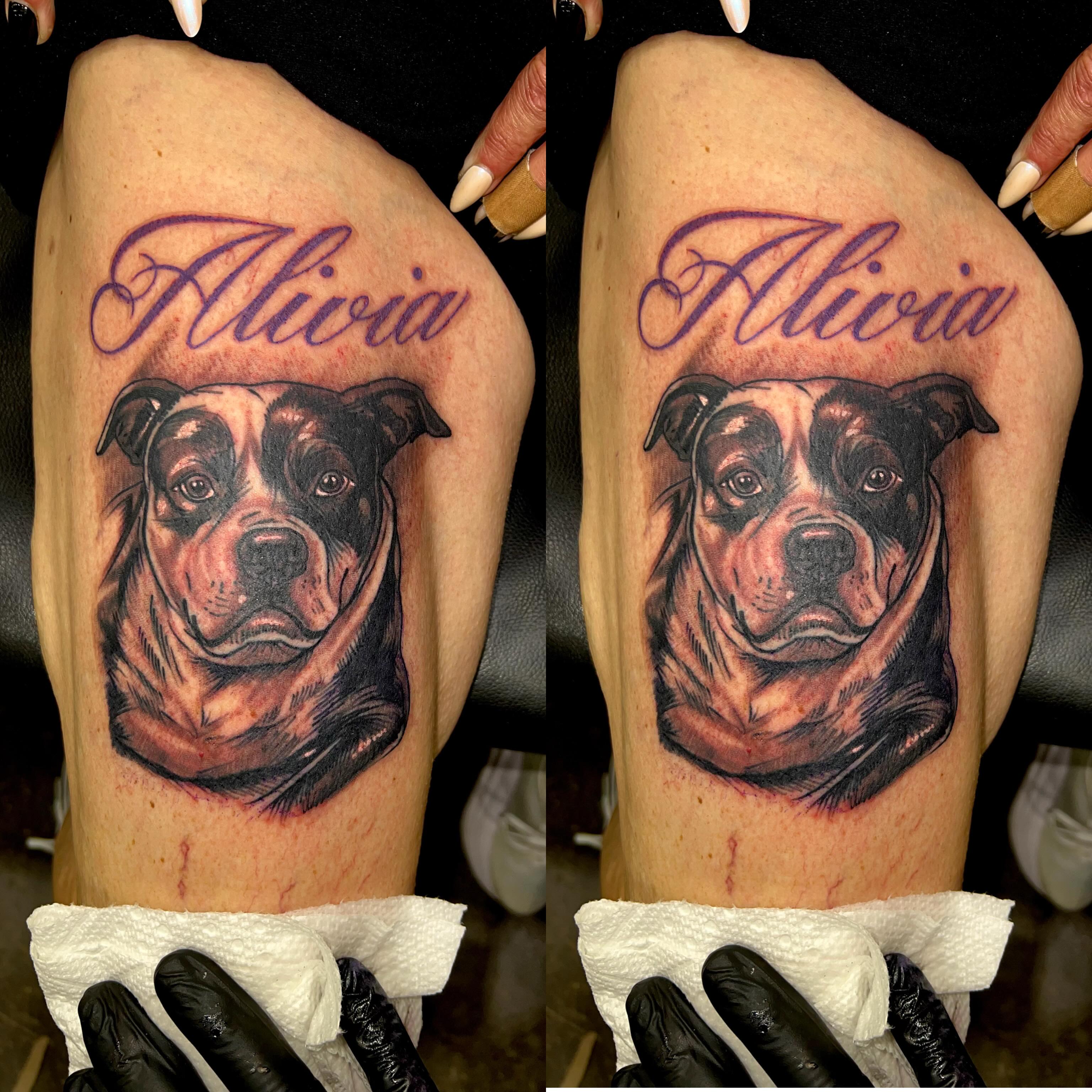 Tattoo by @sanchez_ink — realism, black_and_grey