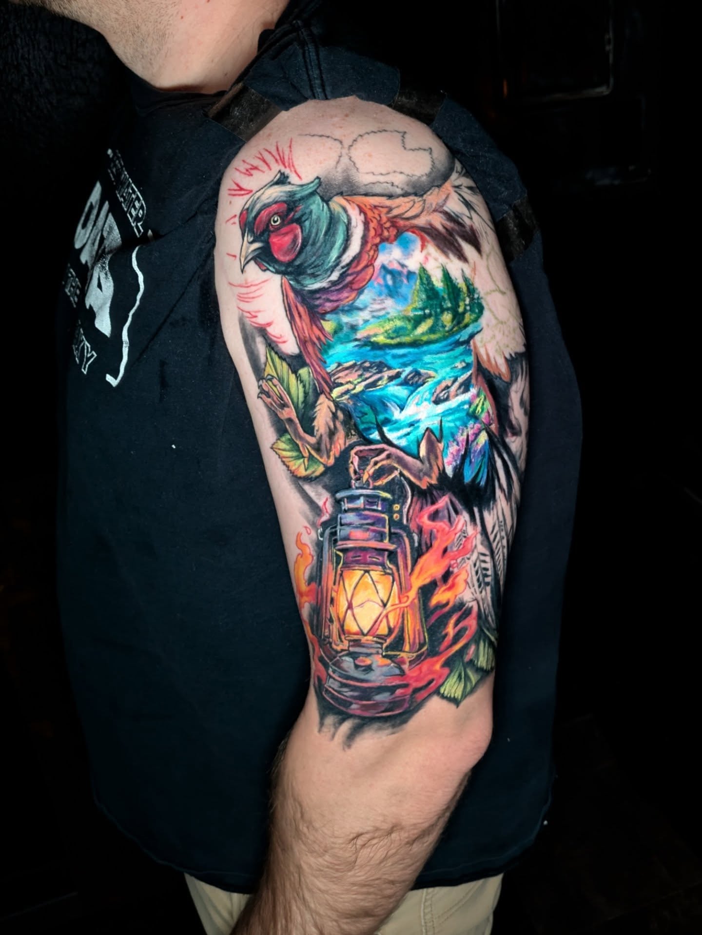 Tattoo by @beebe_artistry — realism, watercolor