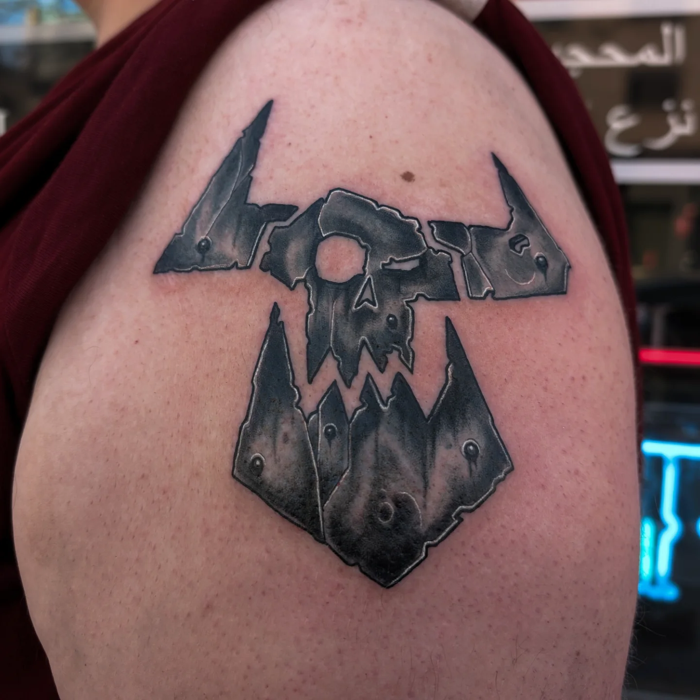Tattoo by @jptattooartist — geometric