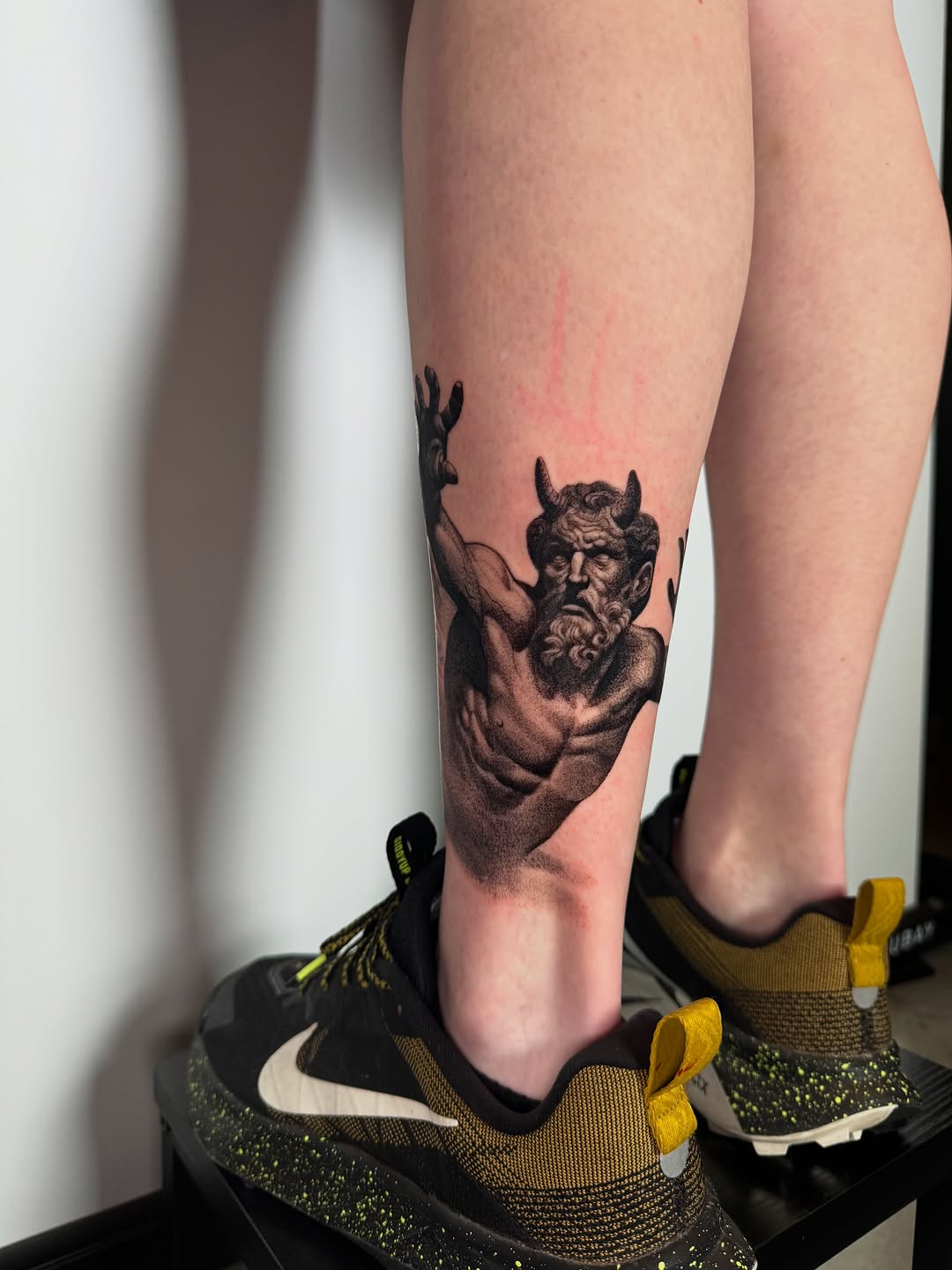 Tattoo by @toritattoos — black_and_grey, realism
