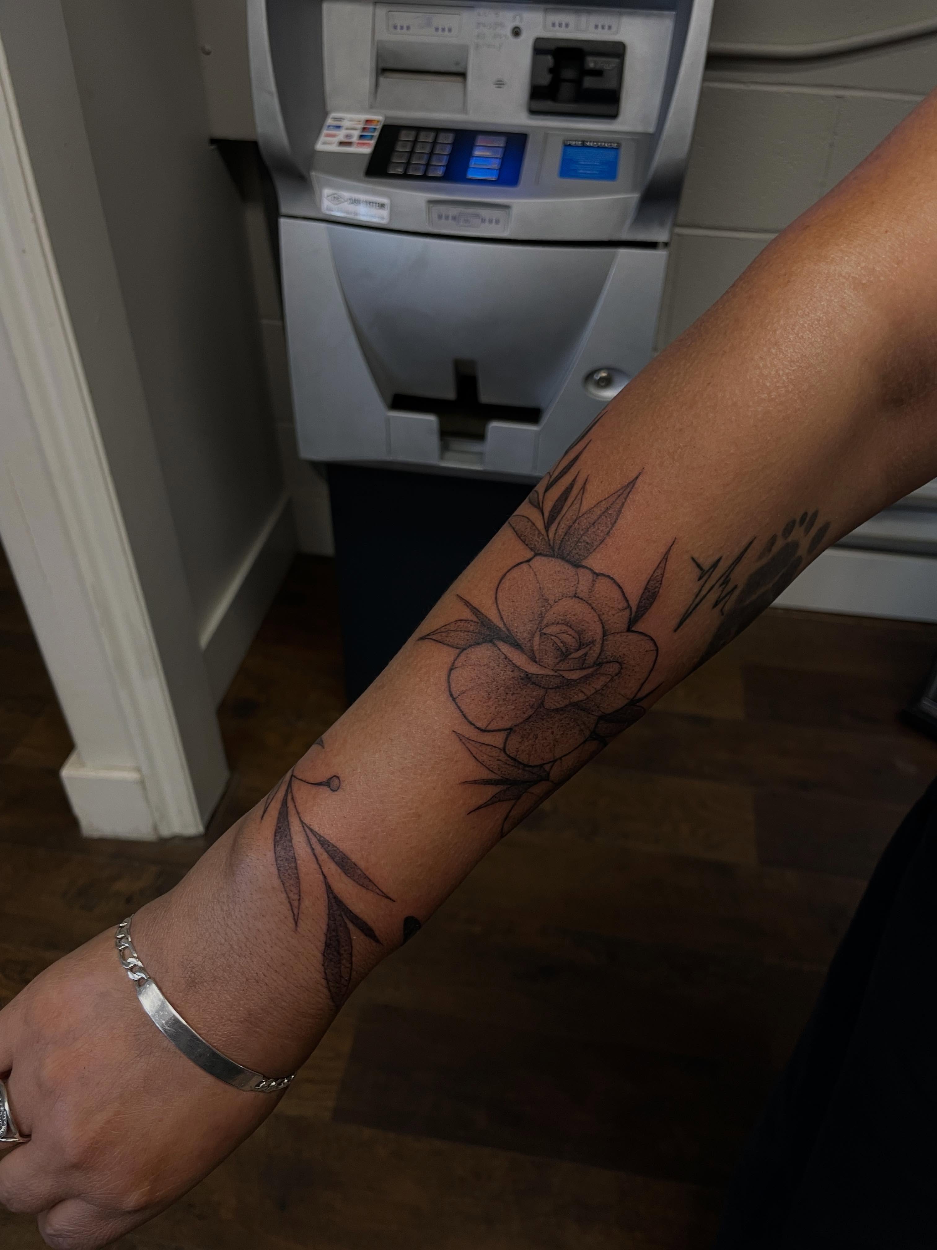Tattoo by @_sinnertattoos — black_and_grey