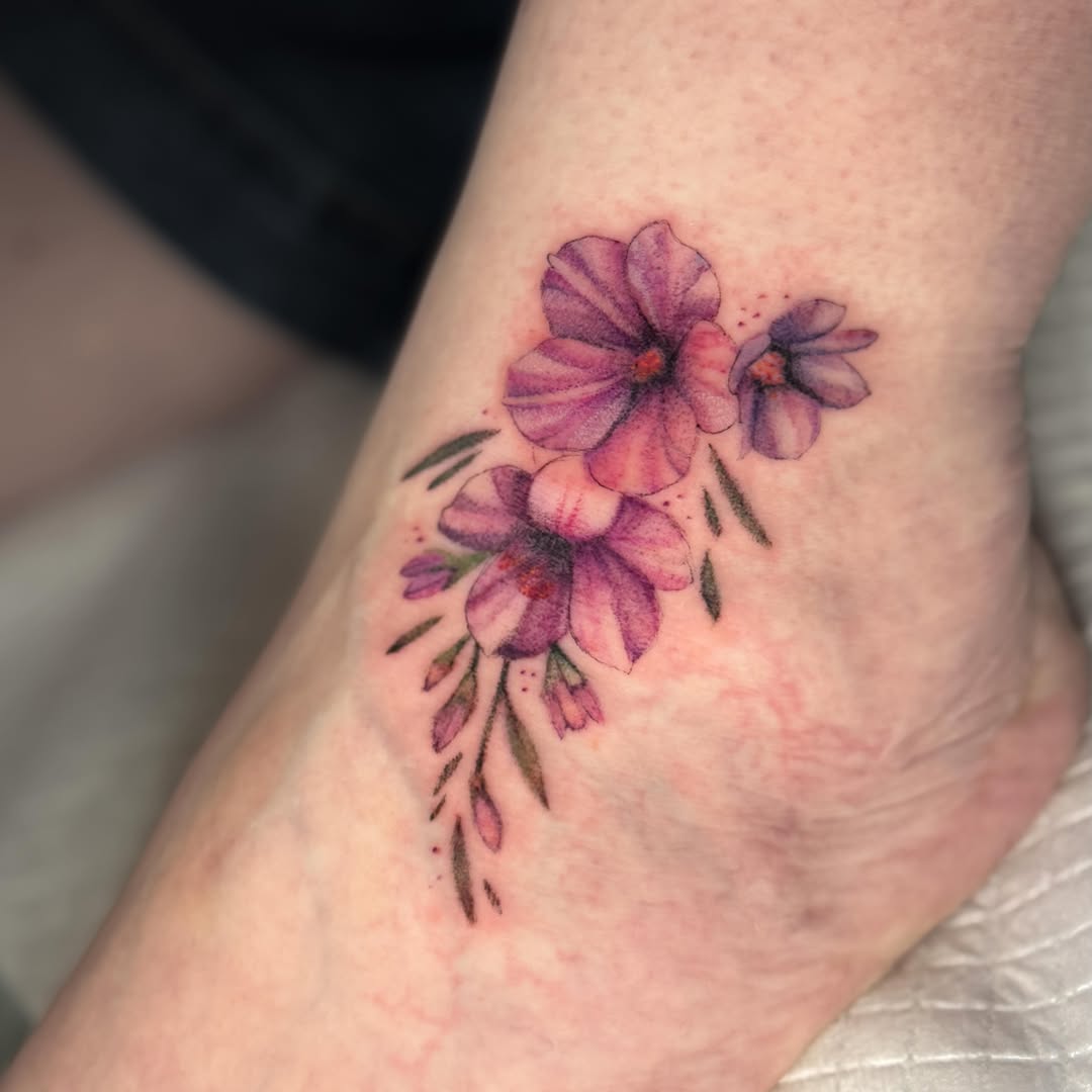 Tattoo by @_dreadnot_ — watercolor