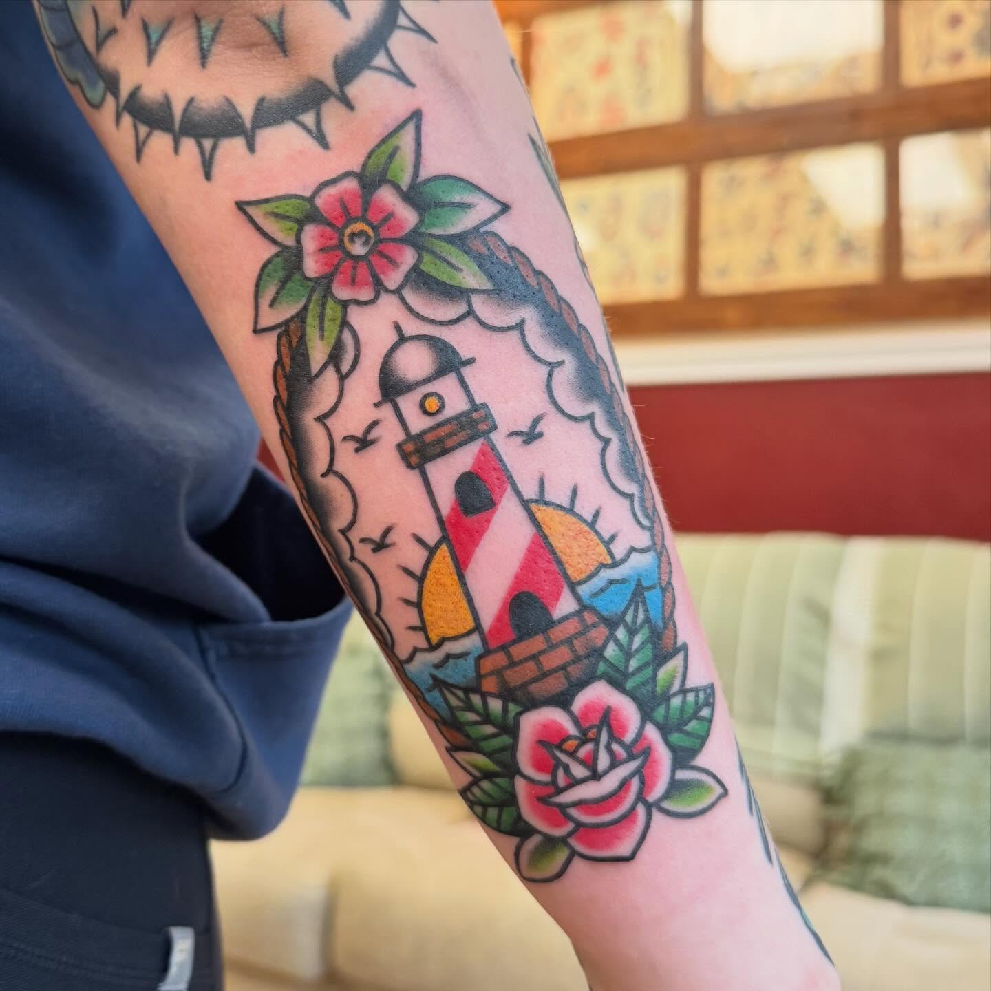 Tattoo by @luckyloutattoos — american_traditional