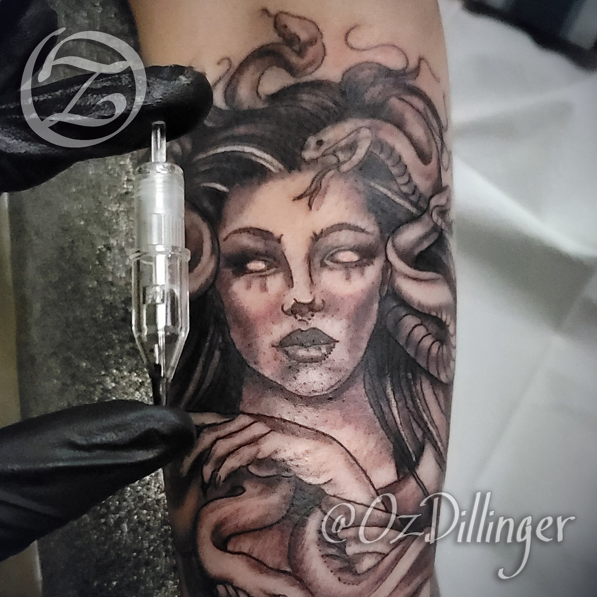 Tattoo by @ozdillinger — realism, dark_realism