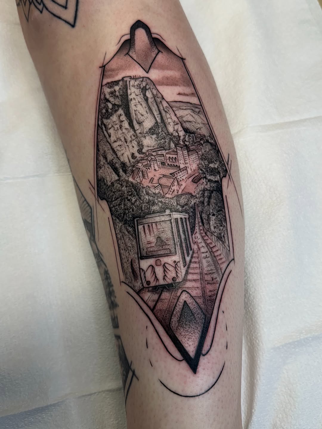 Tattoo by @tonybolony20 — realism, black_and_grey