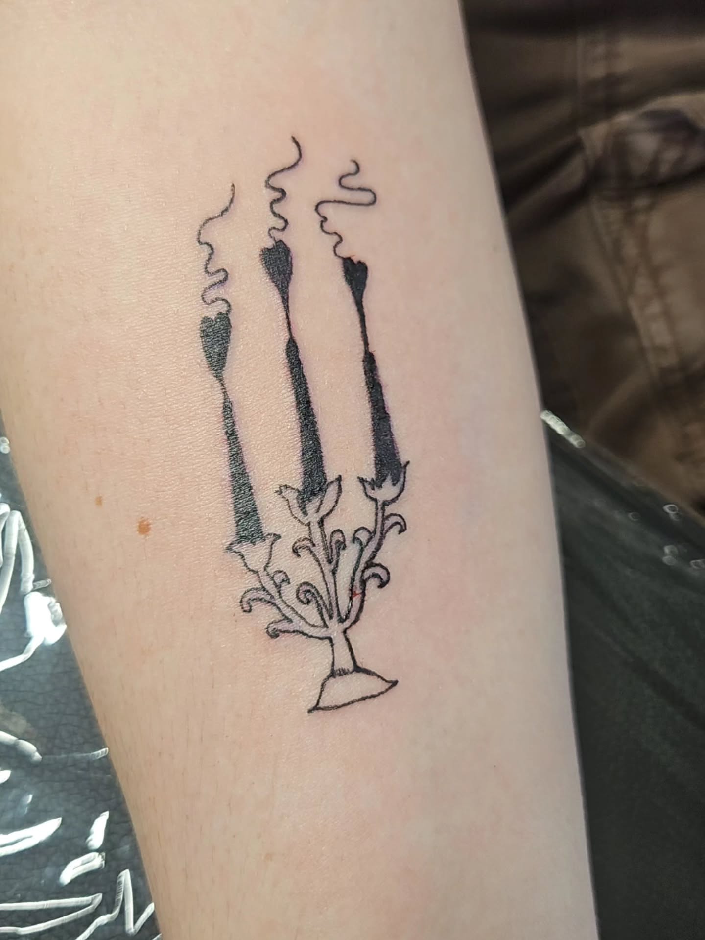 Tattoo by @ammyfoste — black_and_grey