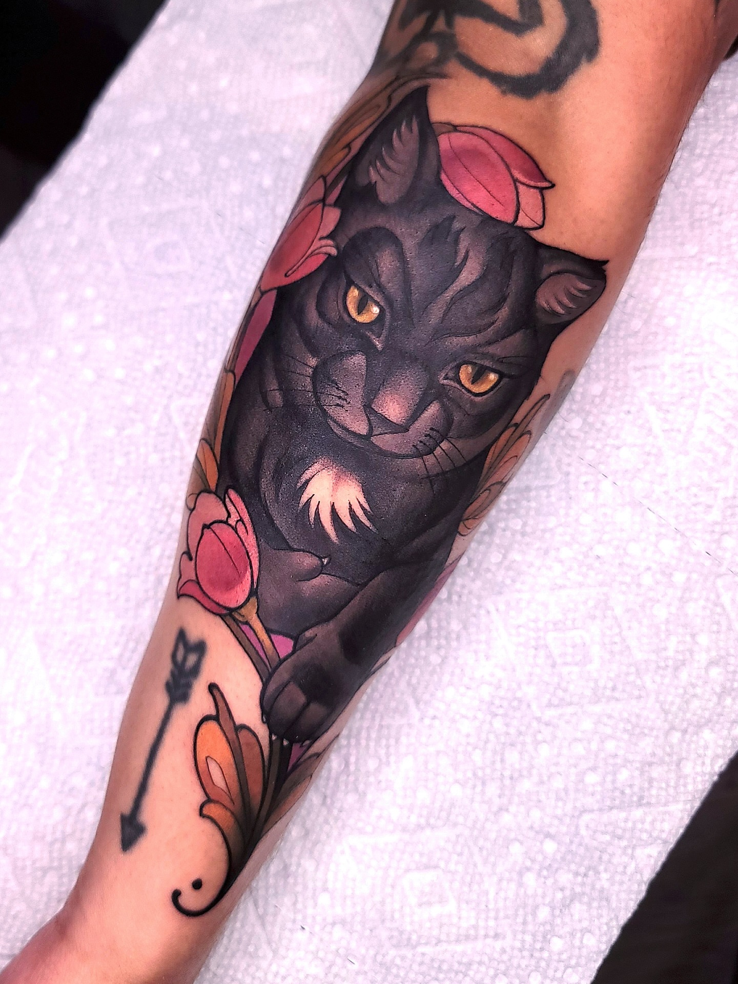 Tattoo by @scarpo — american_traditional, realism