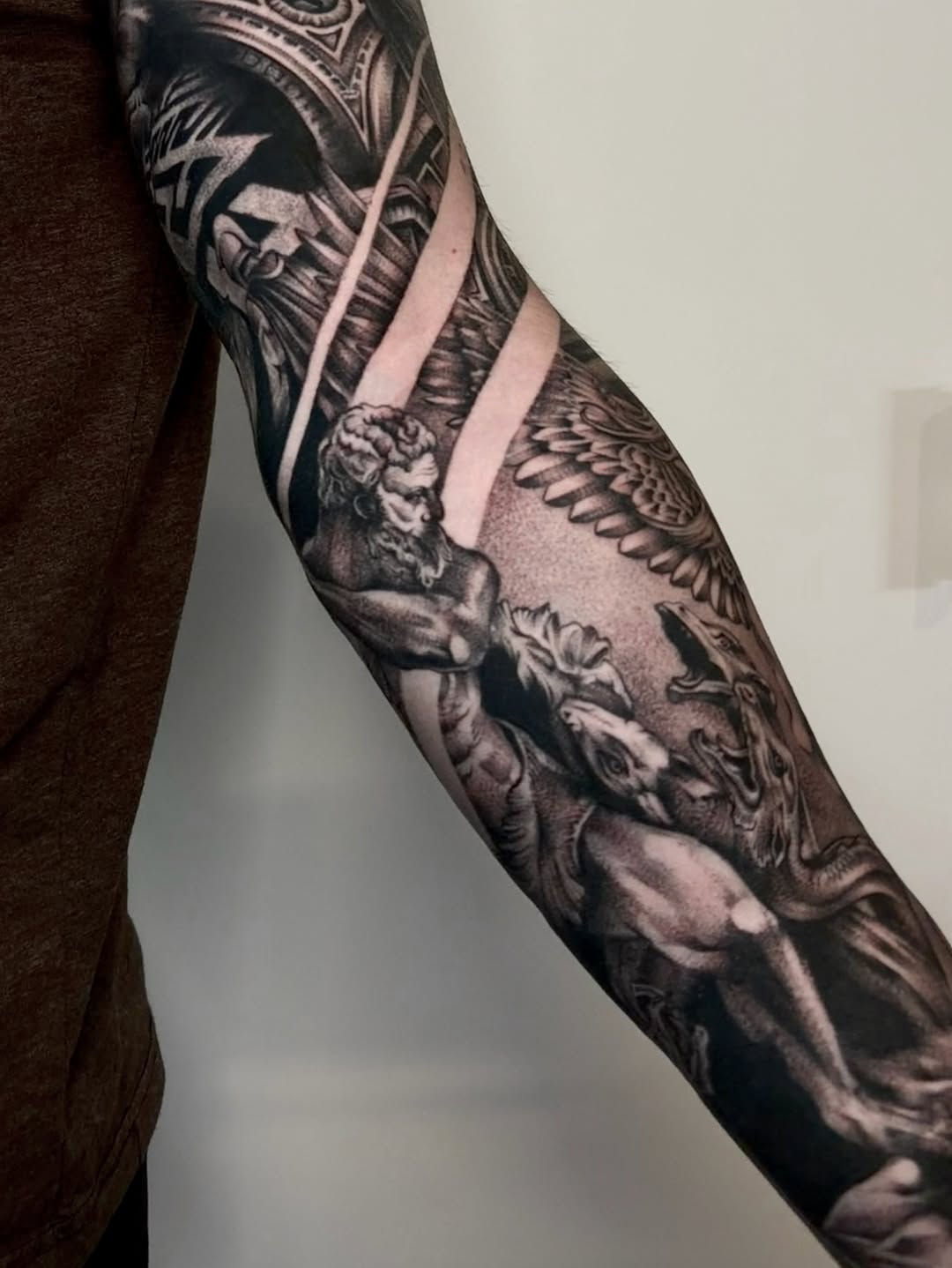 Tattoo by @aannamosity — realism, black_and_grey